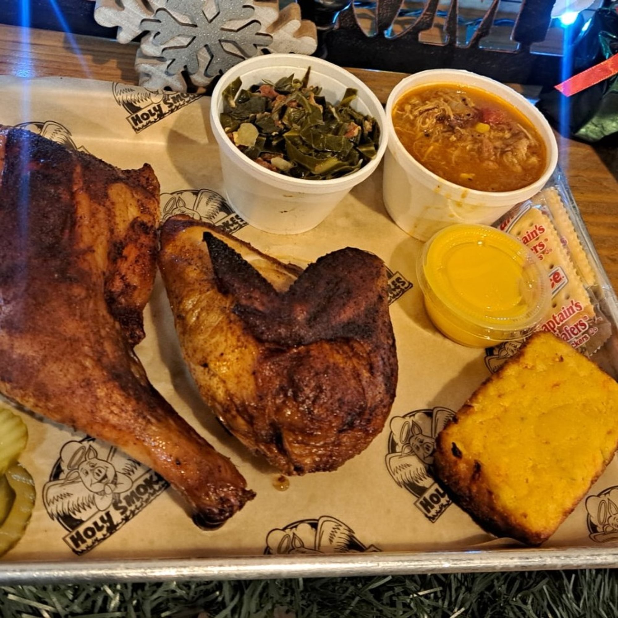1\2 Chicken Dinner