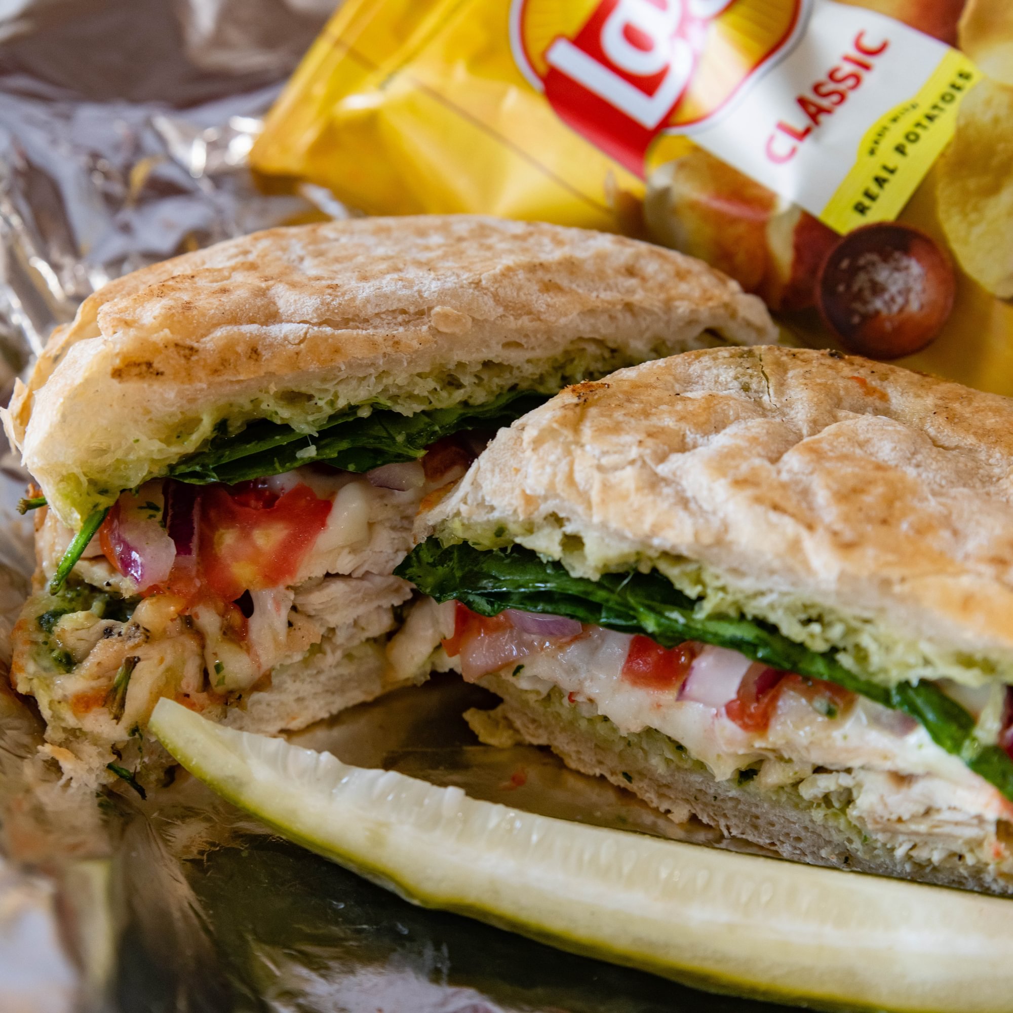 Chicken Pesto Sandwich