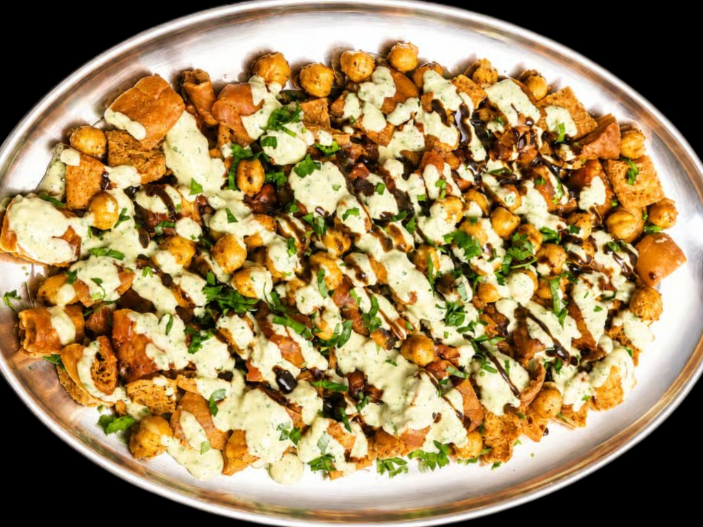 Eggplant Fatteh