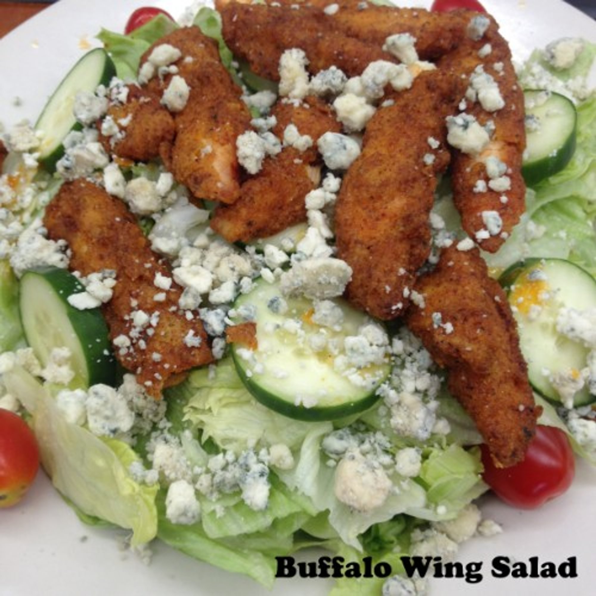 Buffalo Wing Salad