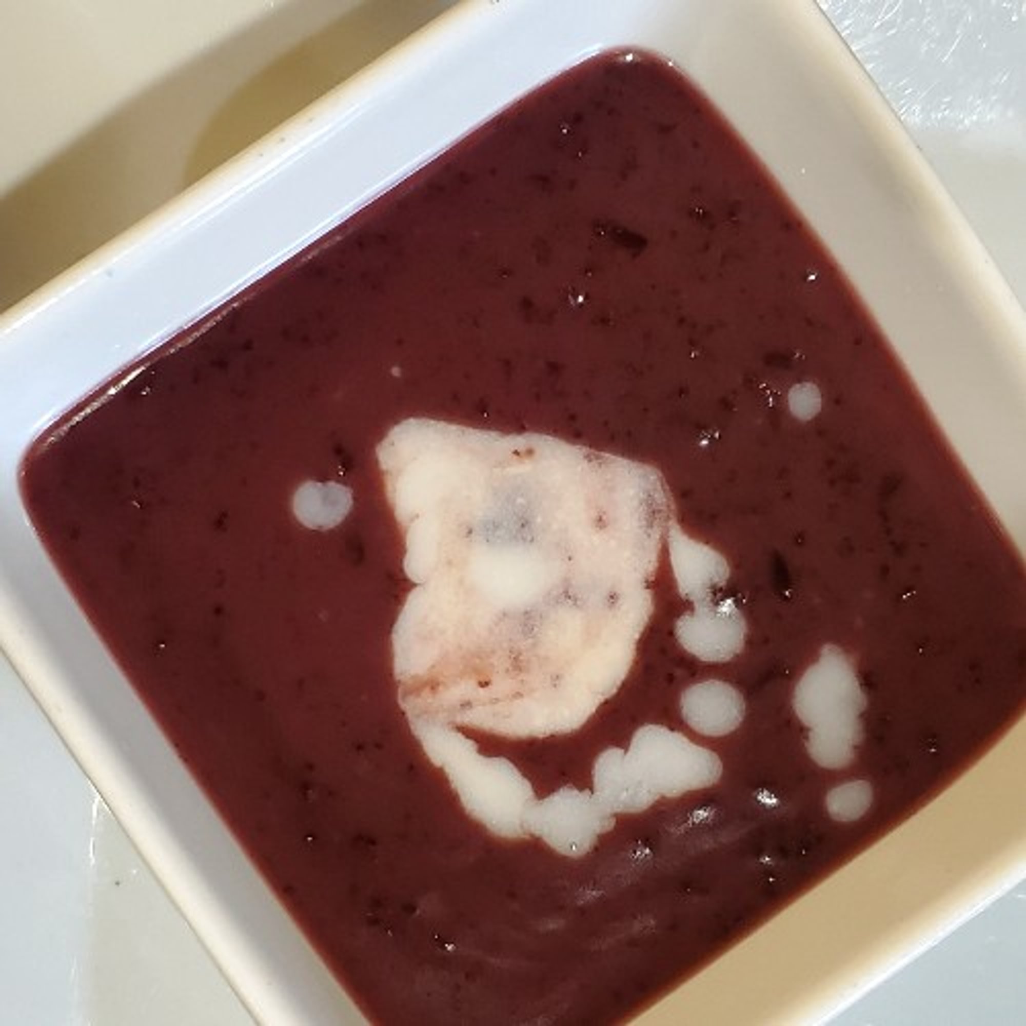 Black Sweet Sticky Rice with black bean