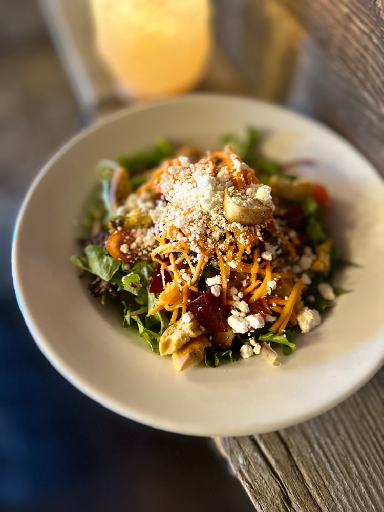 Roasted Vegetable Chop Salad