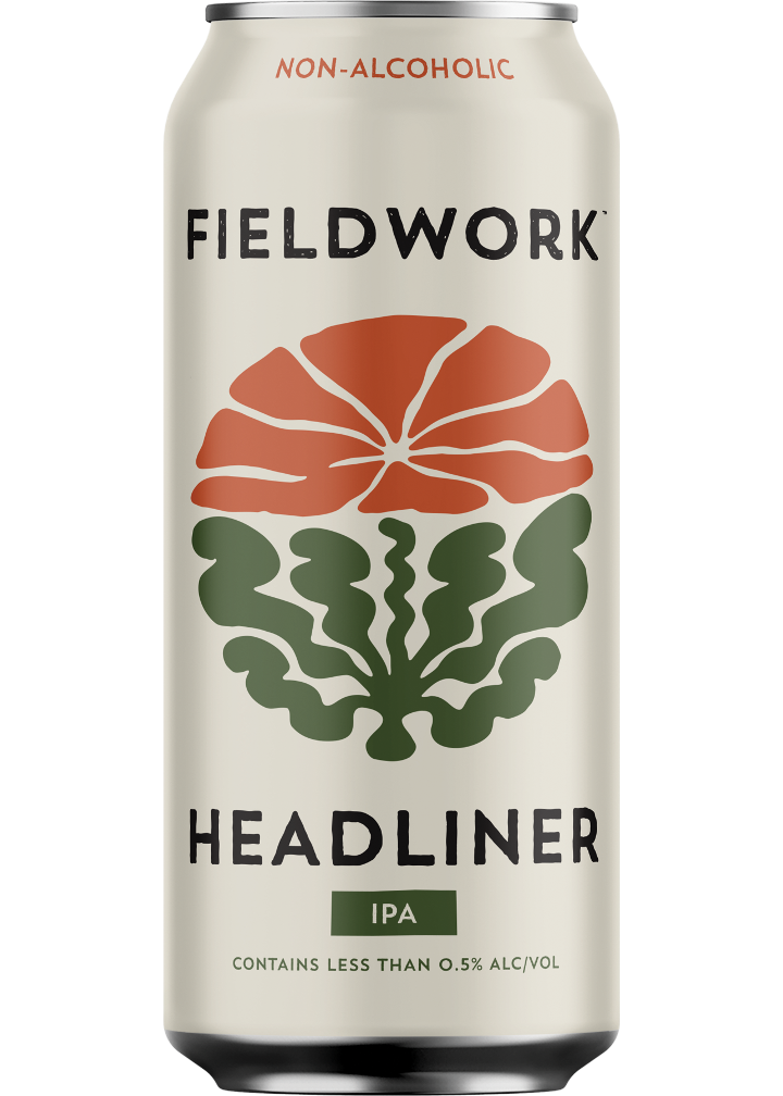 Headliner Non-Alcoholic IPA  | 4 Pack 16oz Cans
