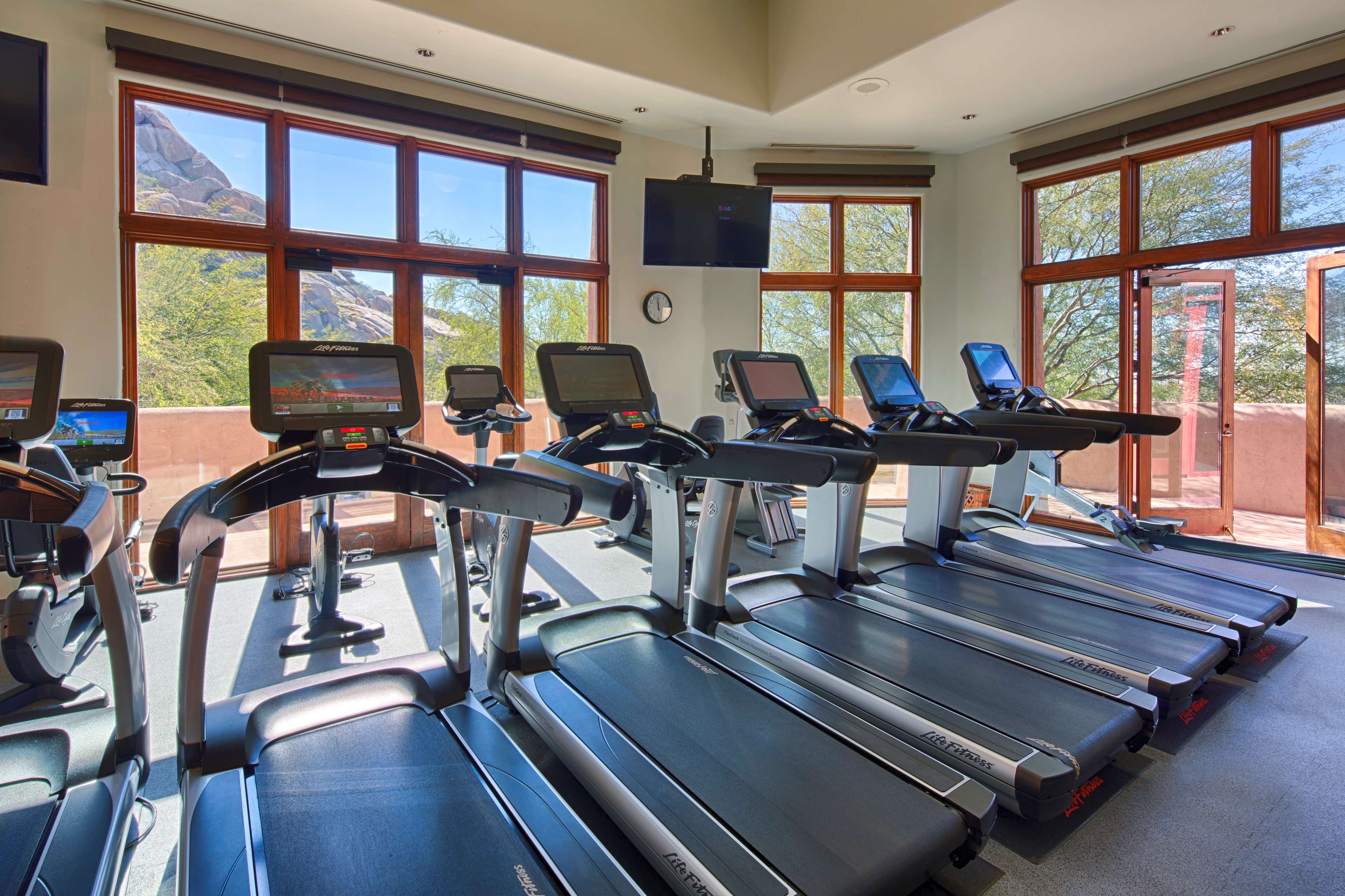 Health club  fitness center  gym