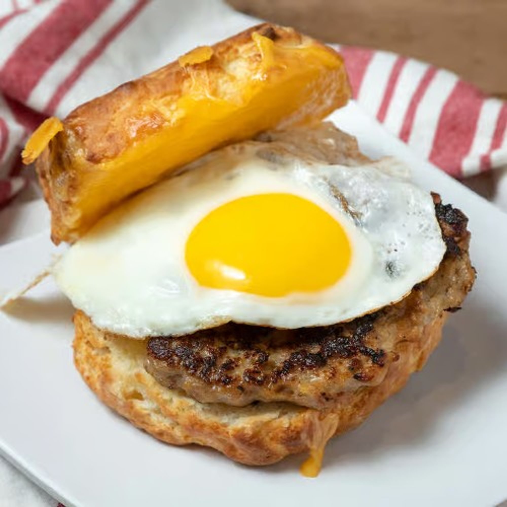 Sausage, Egg & Cheese Biscuit
