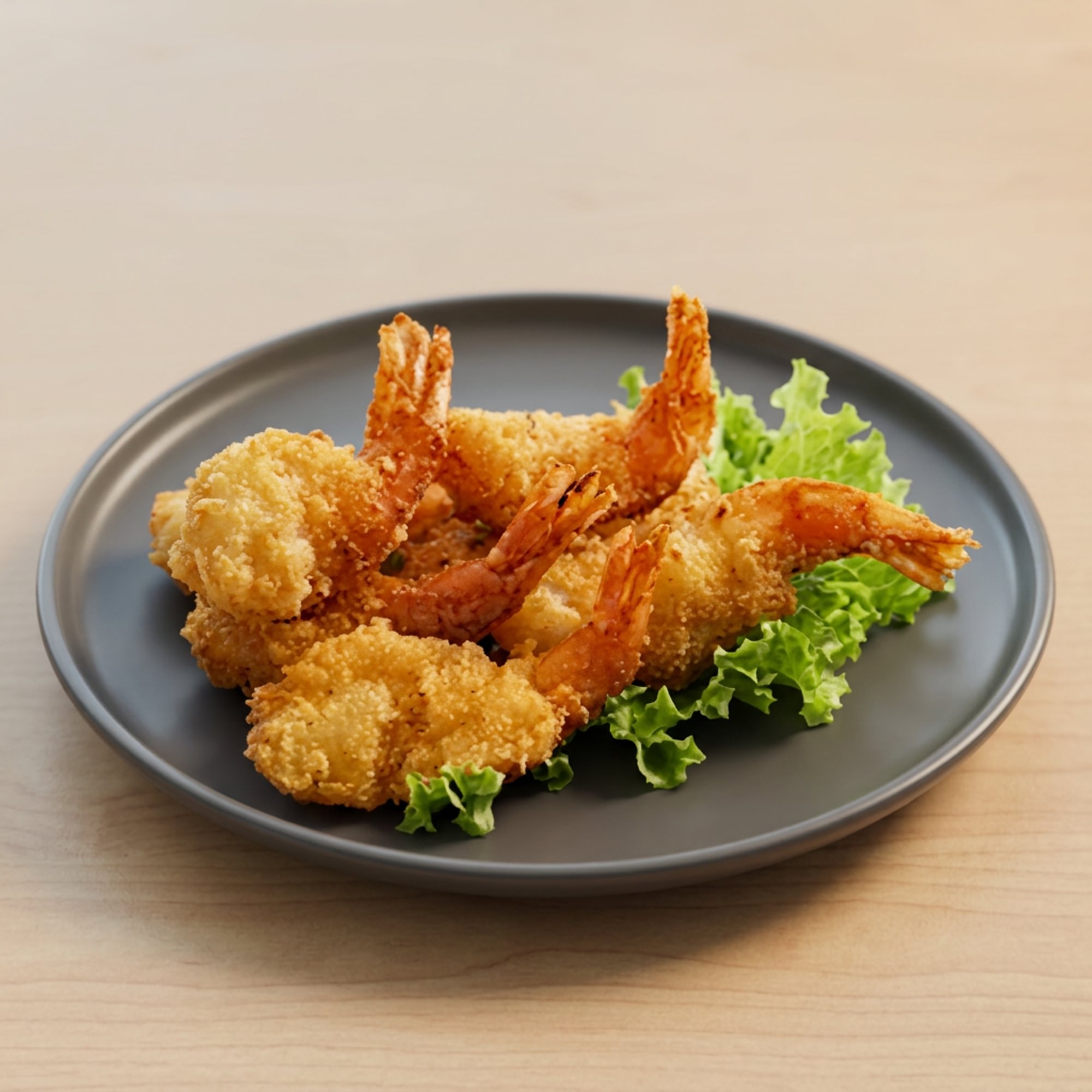 6 Fried Shrimp Platter