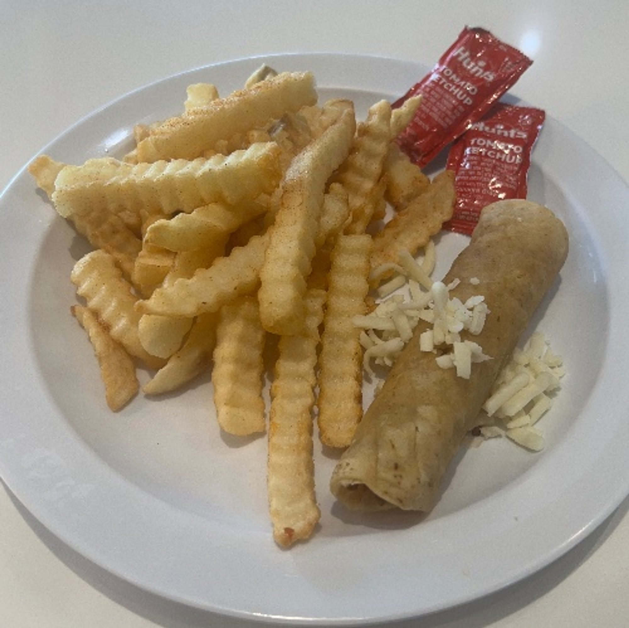 Taquito with Fries