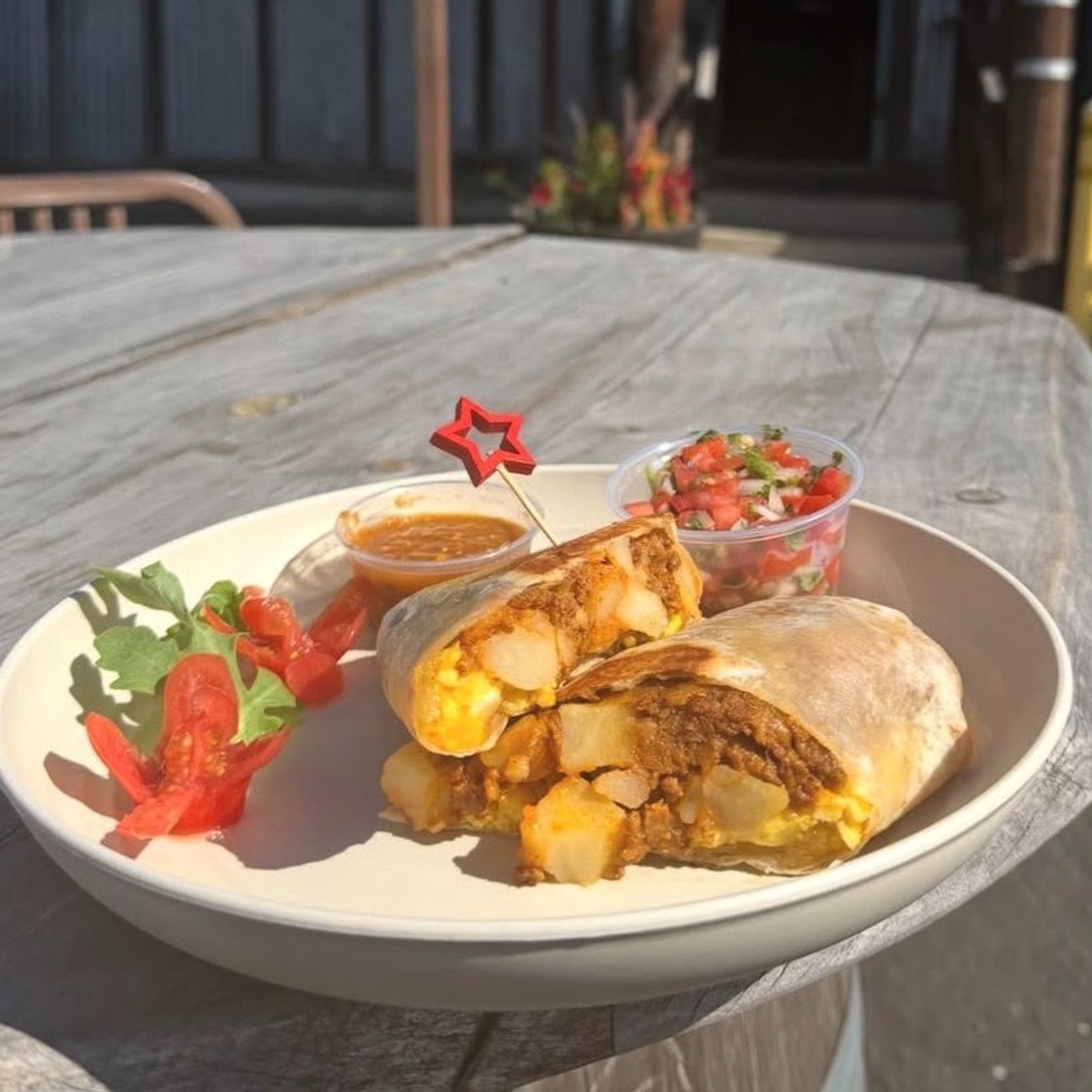 Mauro's Breakfast Burrito