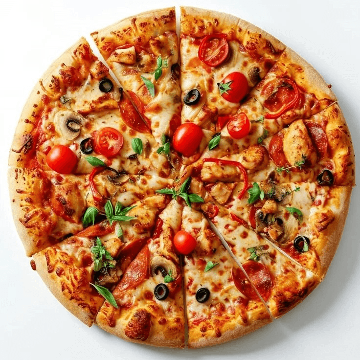 Baby Vegetable Pizza