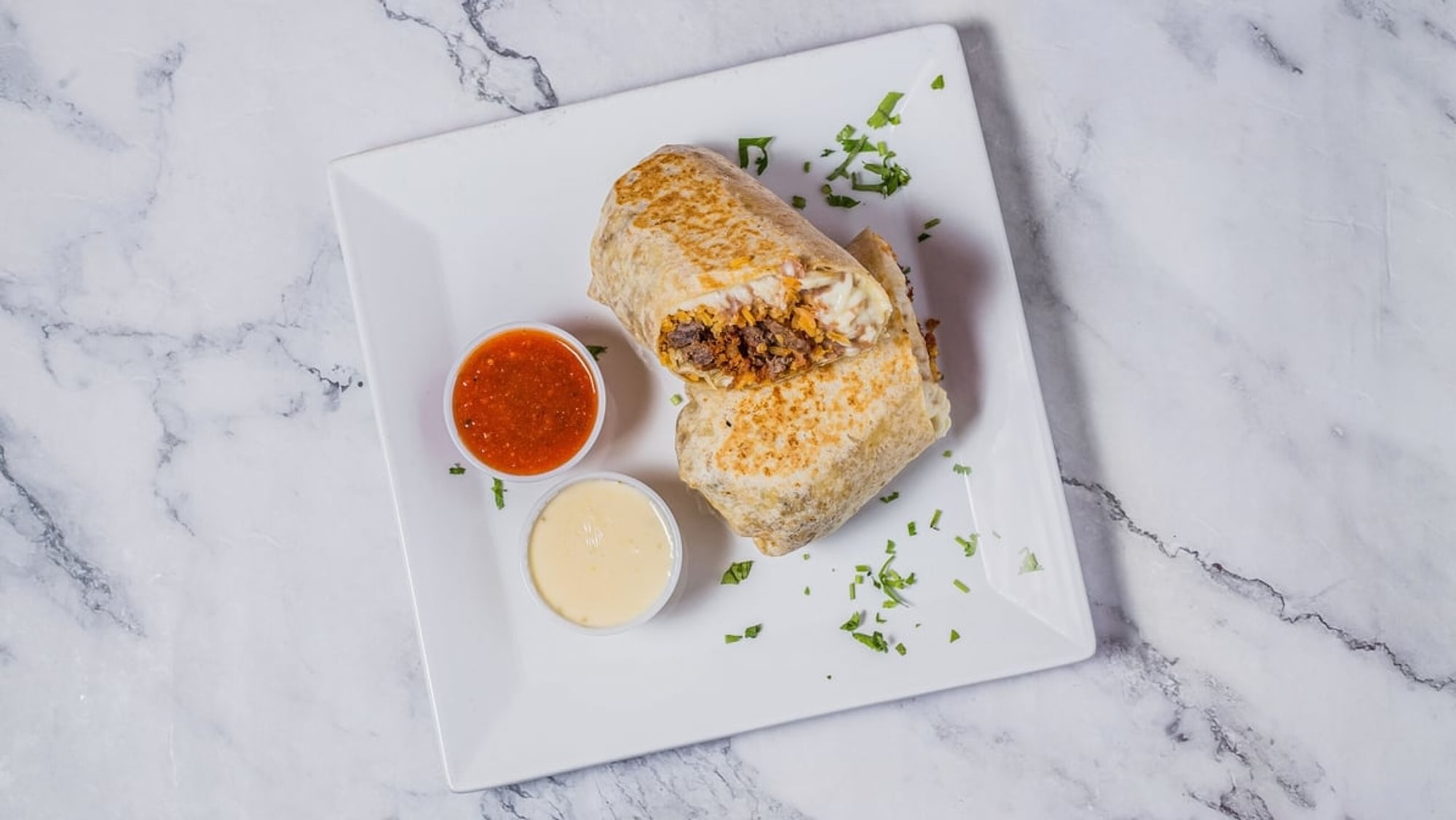 Three Meat Burrito