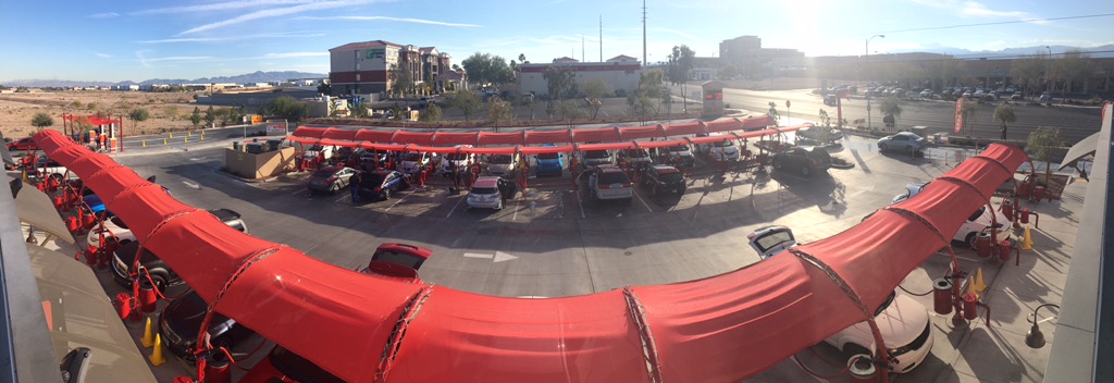 Upper Image Car Wash Photo