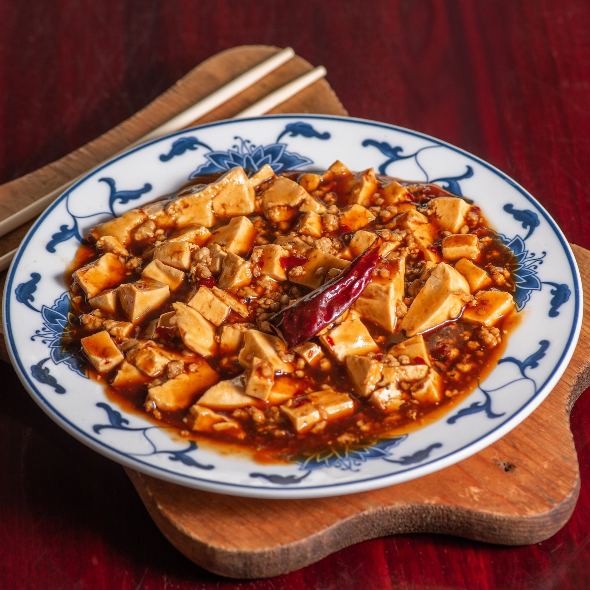 55. Bean curd, Szechuan style