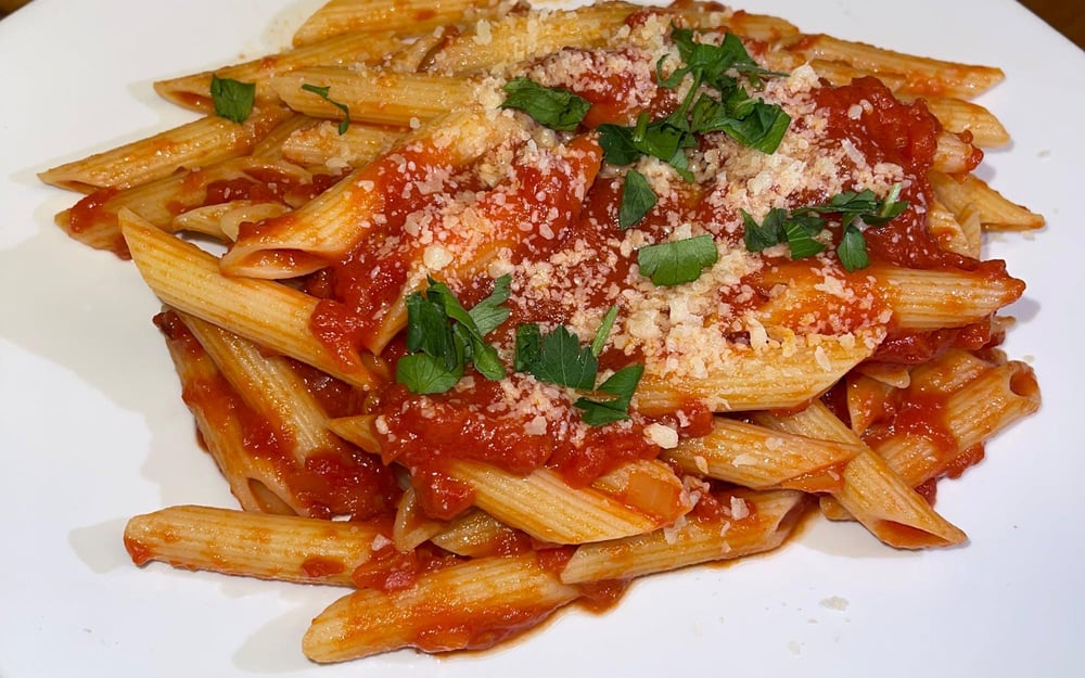 Pasta Alla Marinara Gluten Free