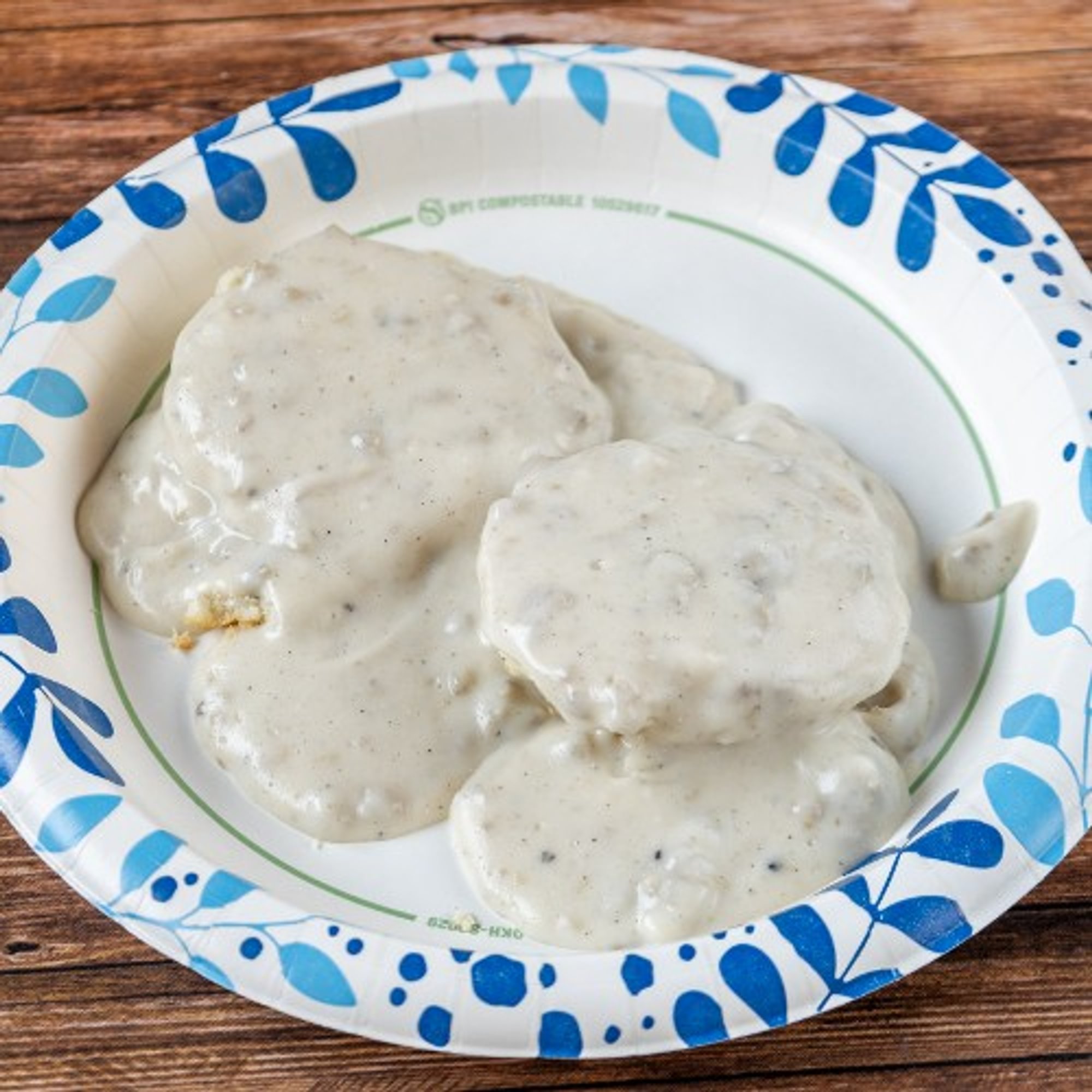 Whole Order of Biscuit and Gravy Includes 2 Biscuits and Gravy