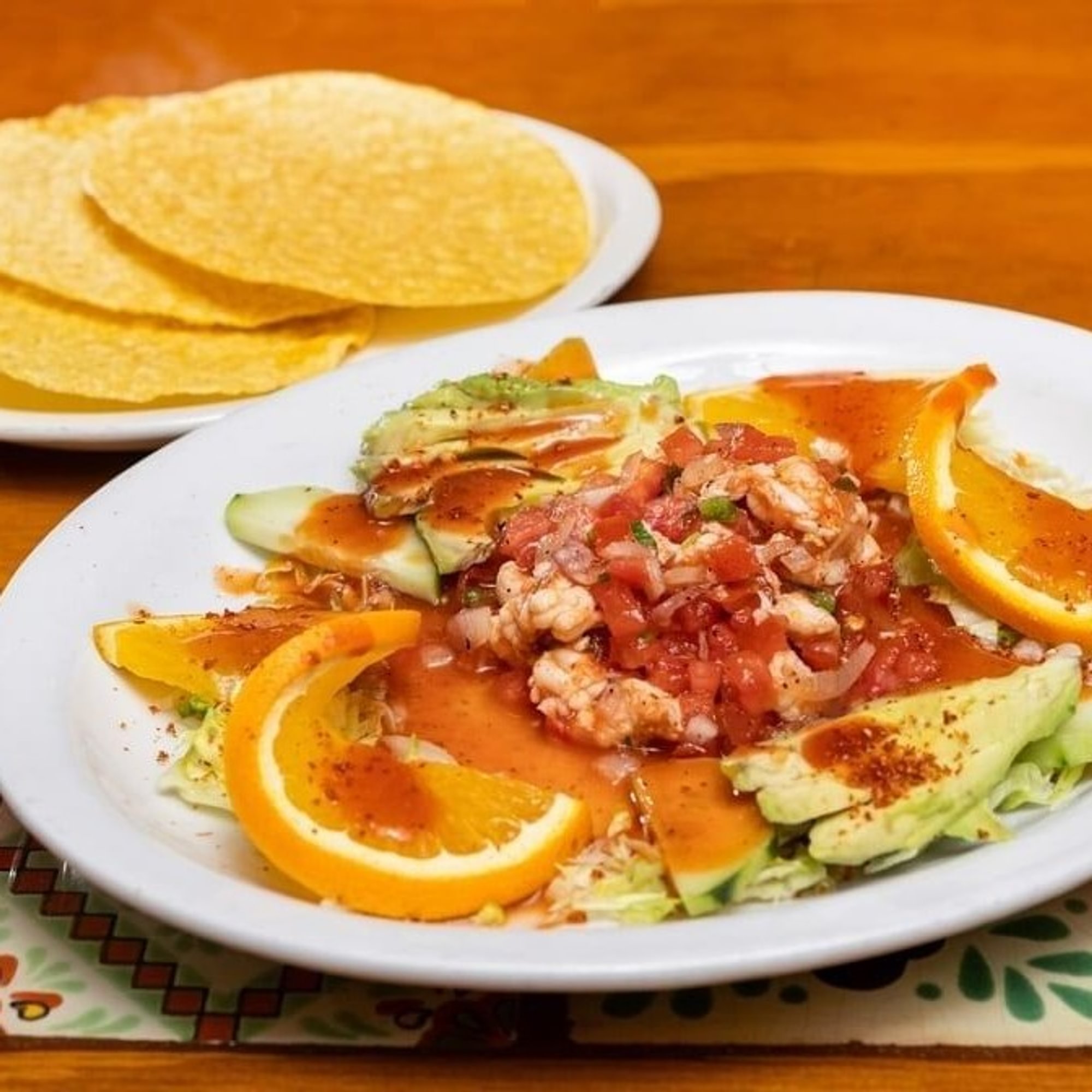 Tostadas De Ceviche
