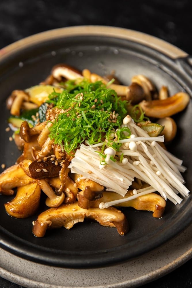 Mushroom Toban-Yaki