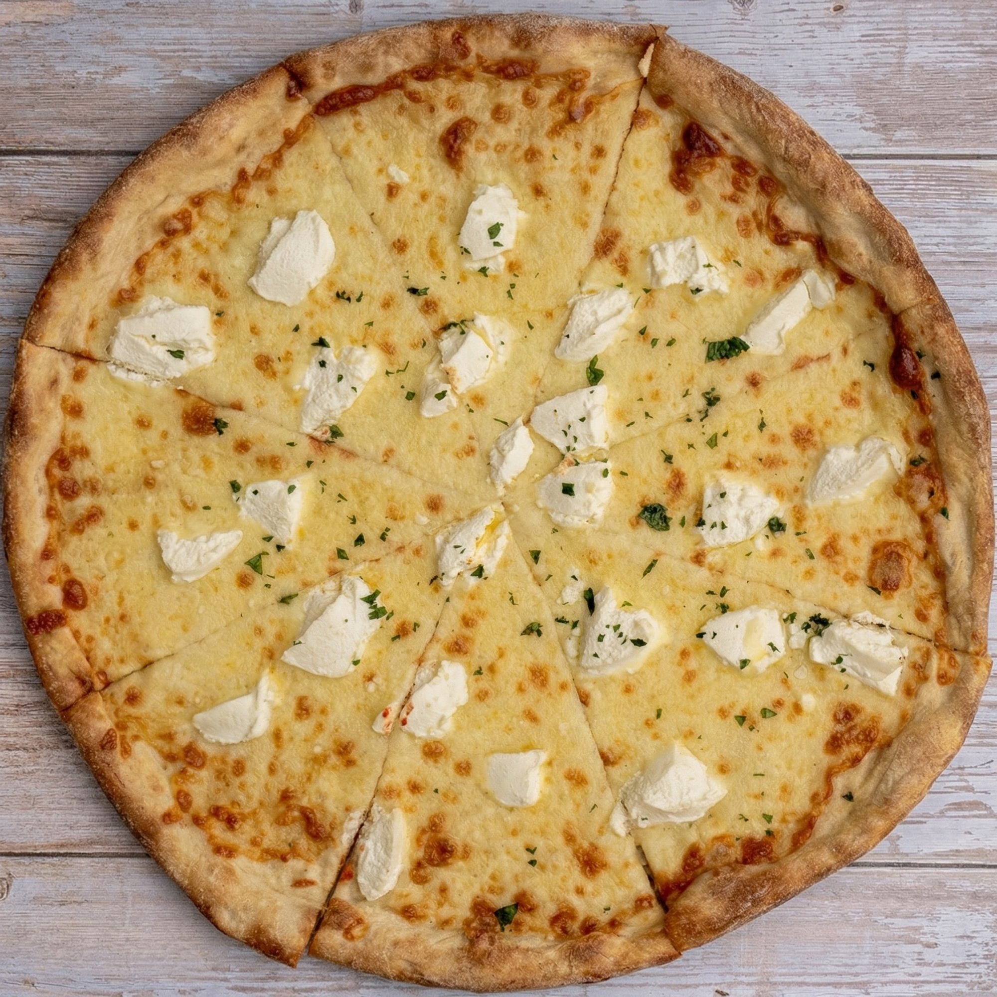 Four Cheese Pizza (White) Specialty Pizza