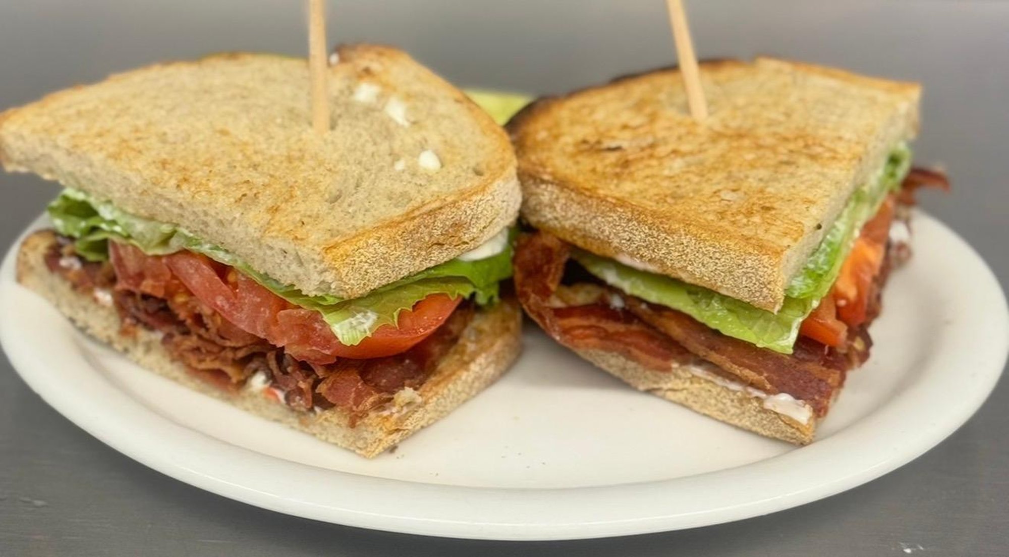 BLT on sourdough Deluxe