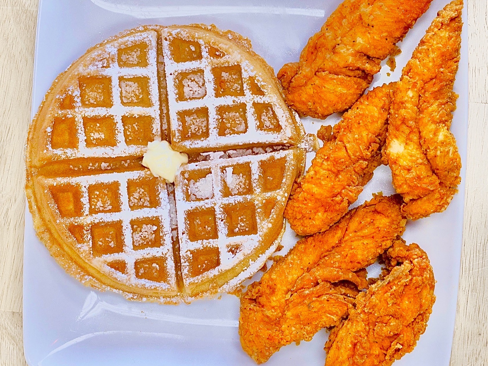 15 Tenders 3 Waffles