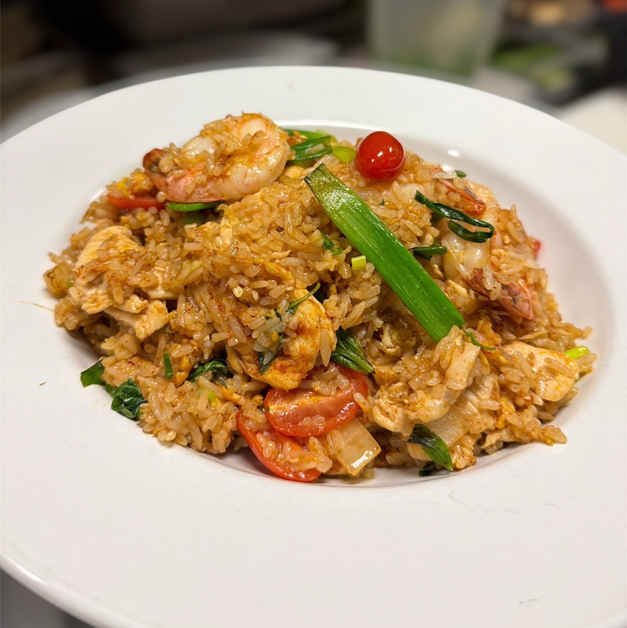 Spicy Basil Fried Rice