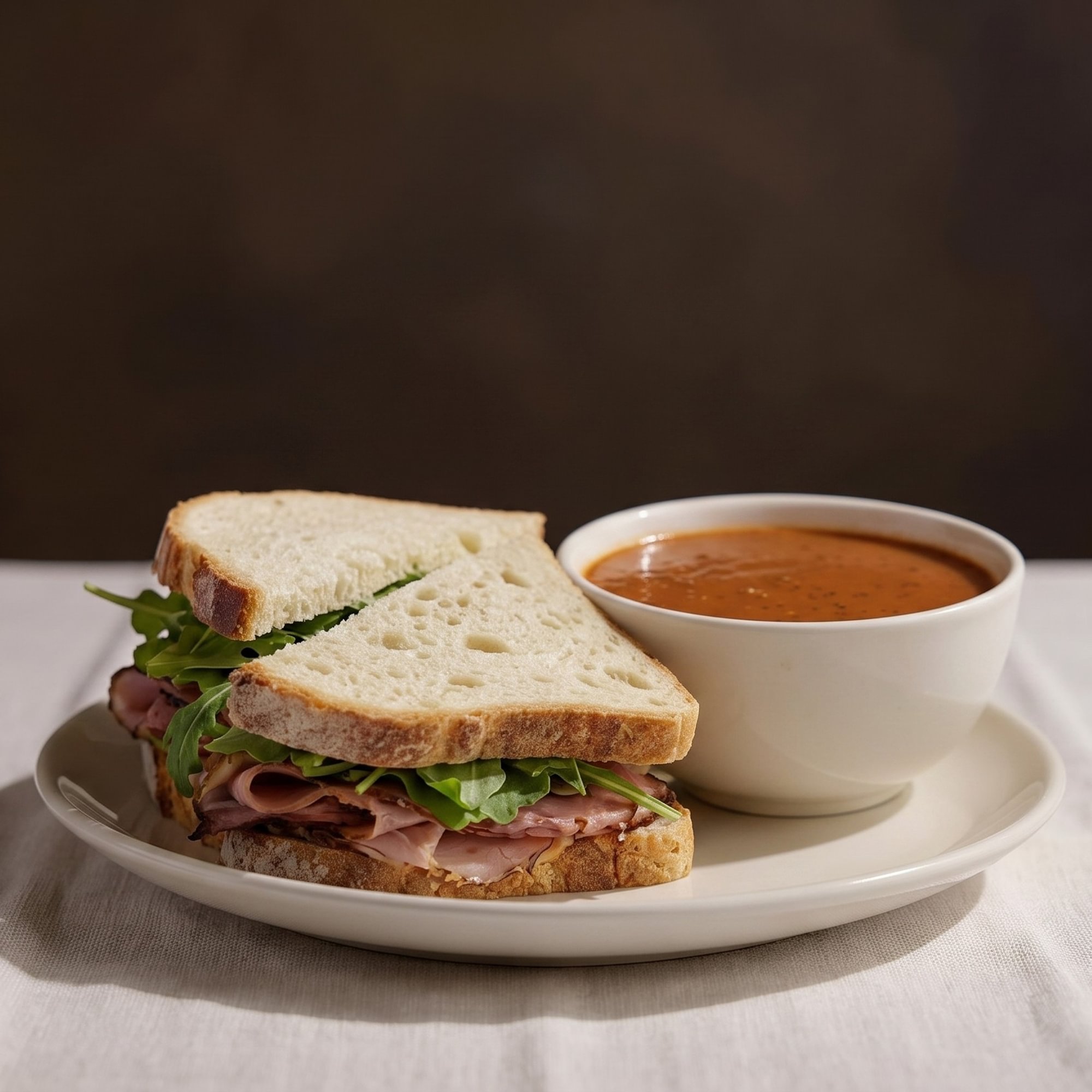 Ham on Sourdough