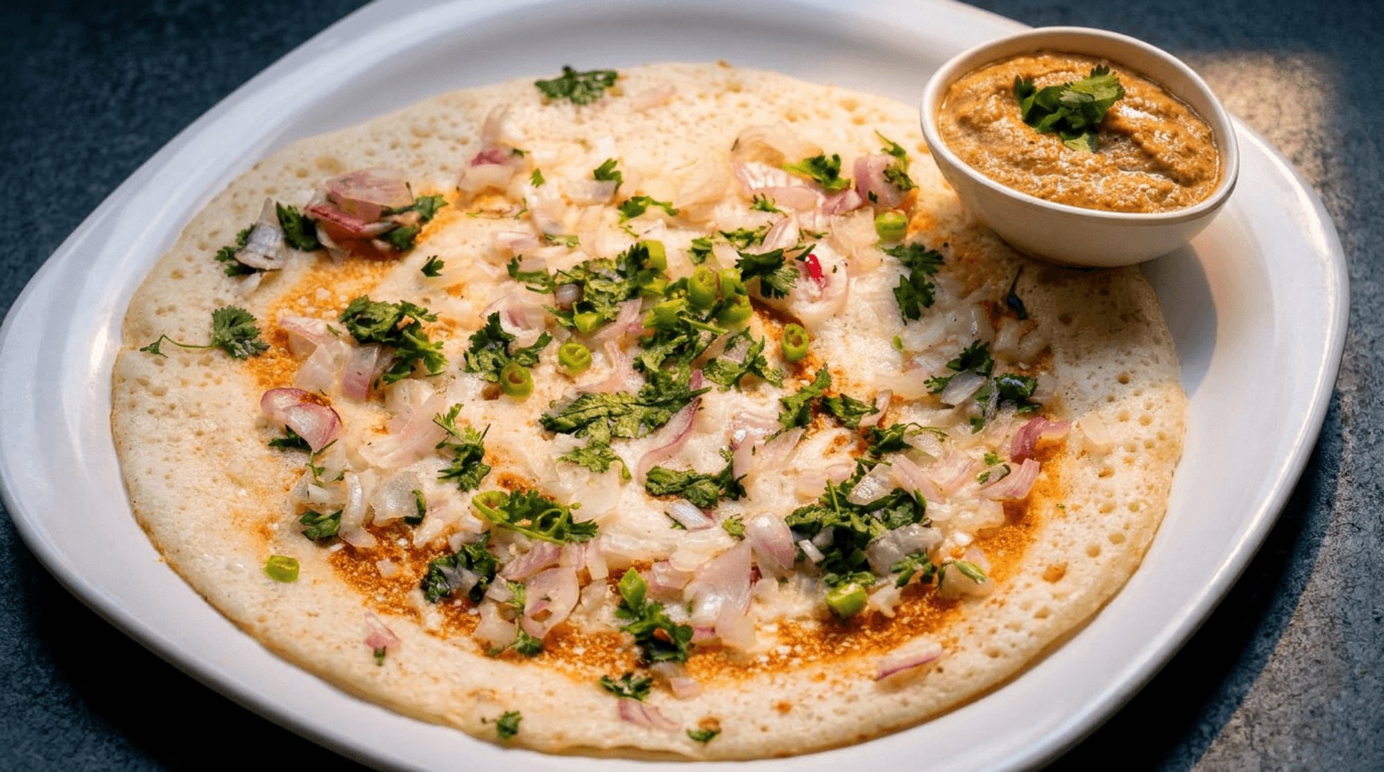 Onion Chilli Dosa