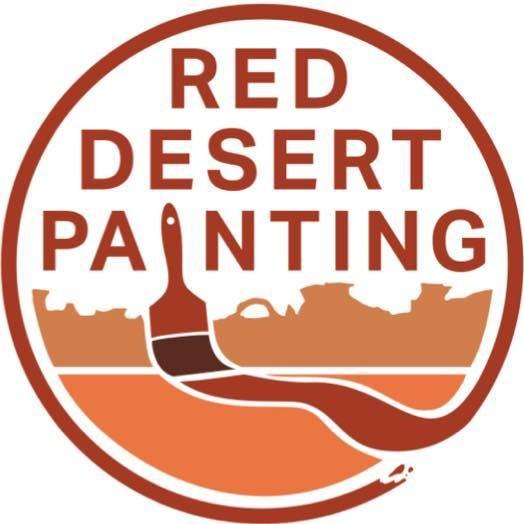 Red Desert Painting Logo