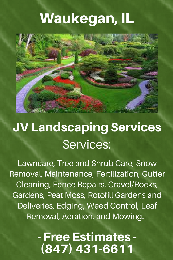 J V Landscaping Service Logo