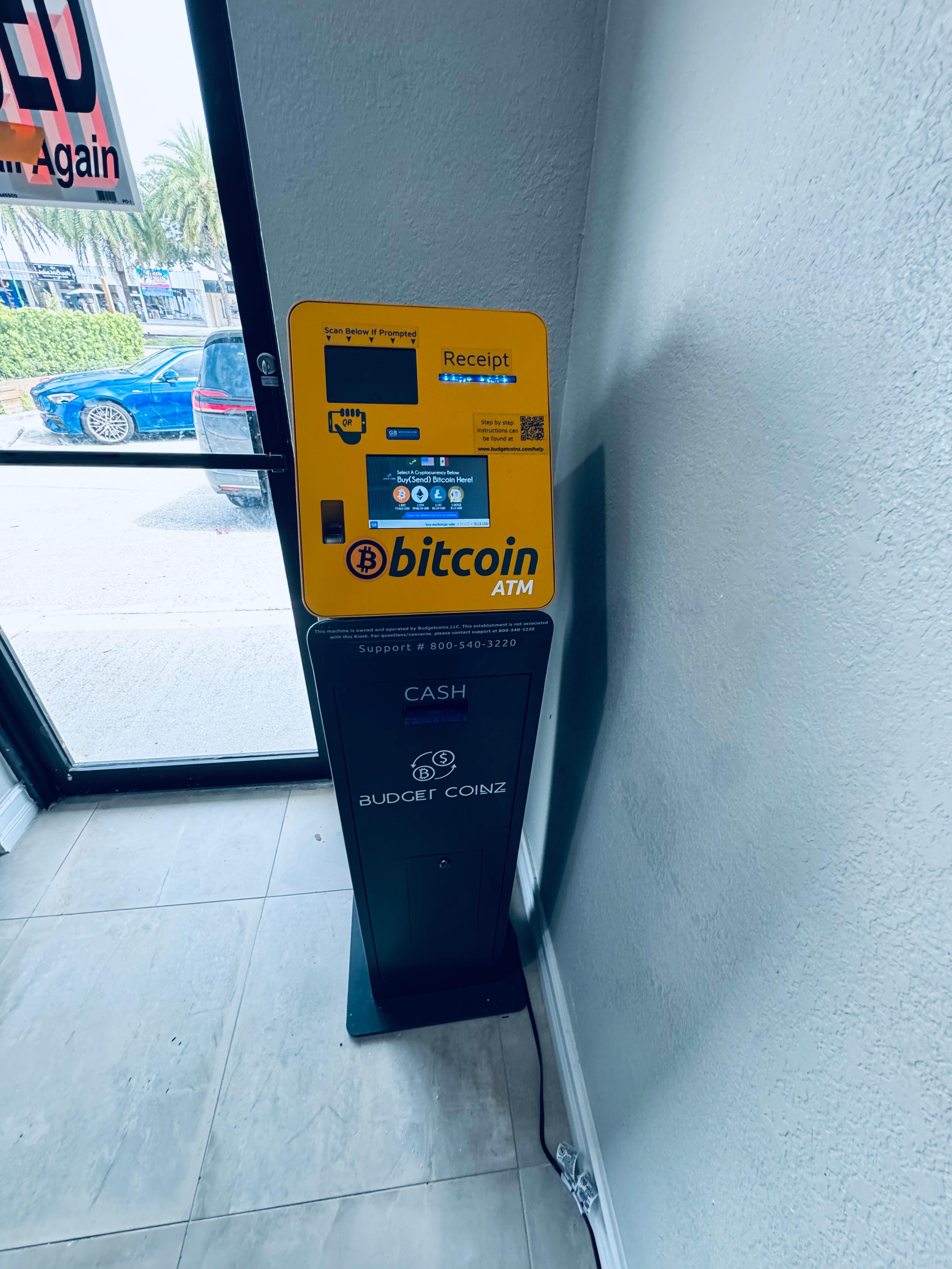 BudgetCoinz Bitcoin ATM