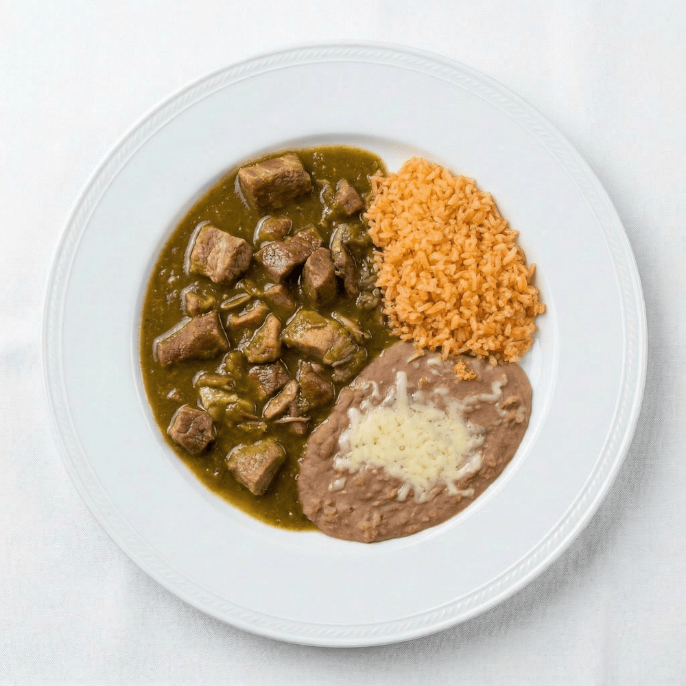 #9 Chile Verde Y Chile Relleno