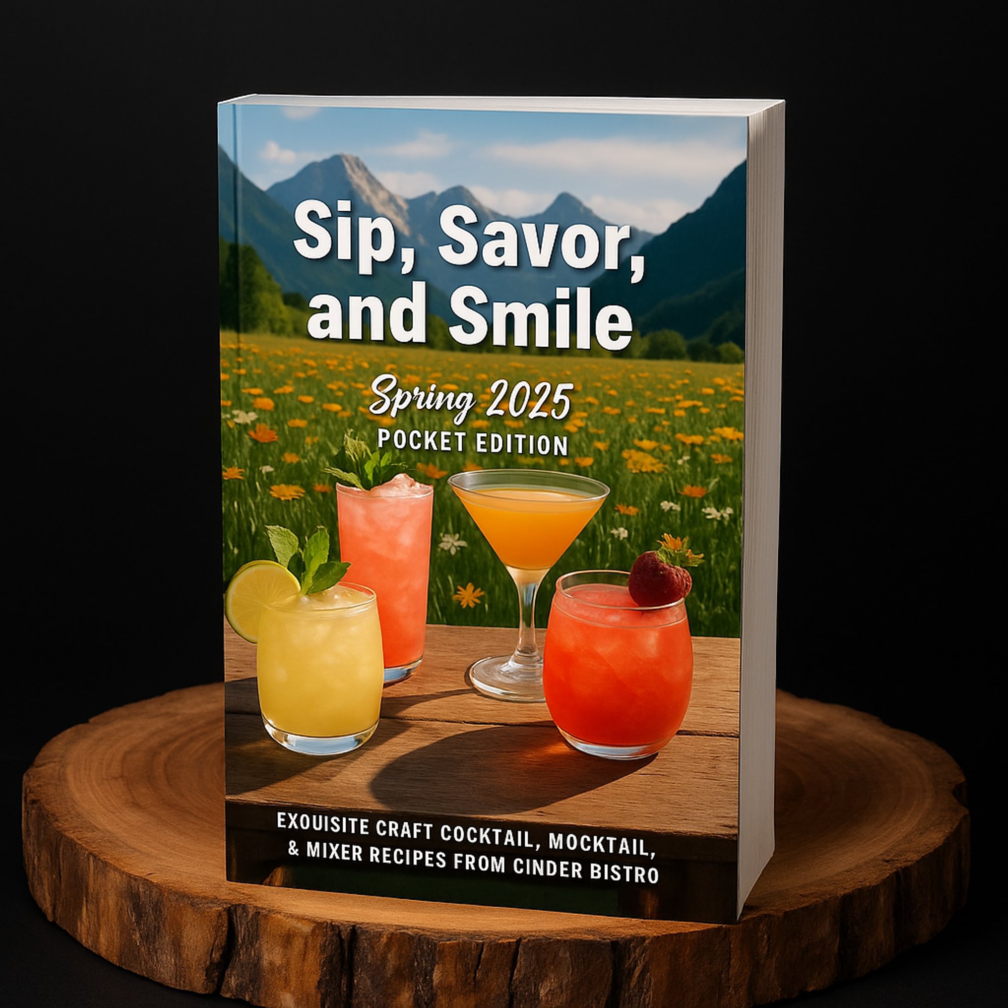 Sip, Savor, & Smile Paperback