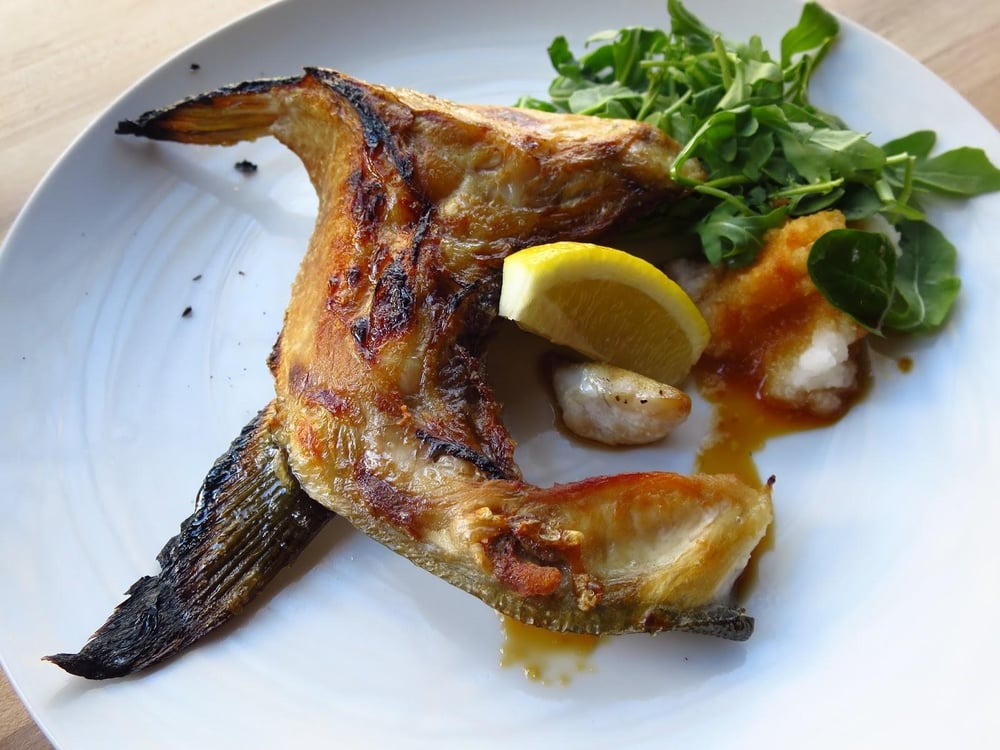 Grilled Yellowtail Cheek
