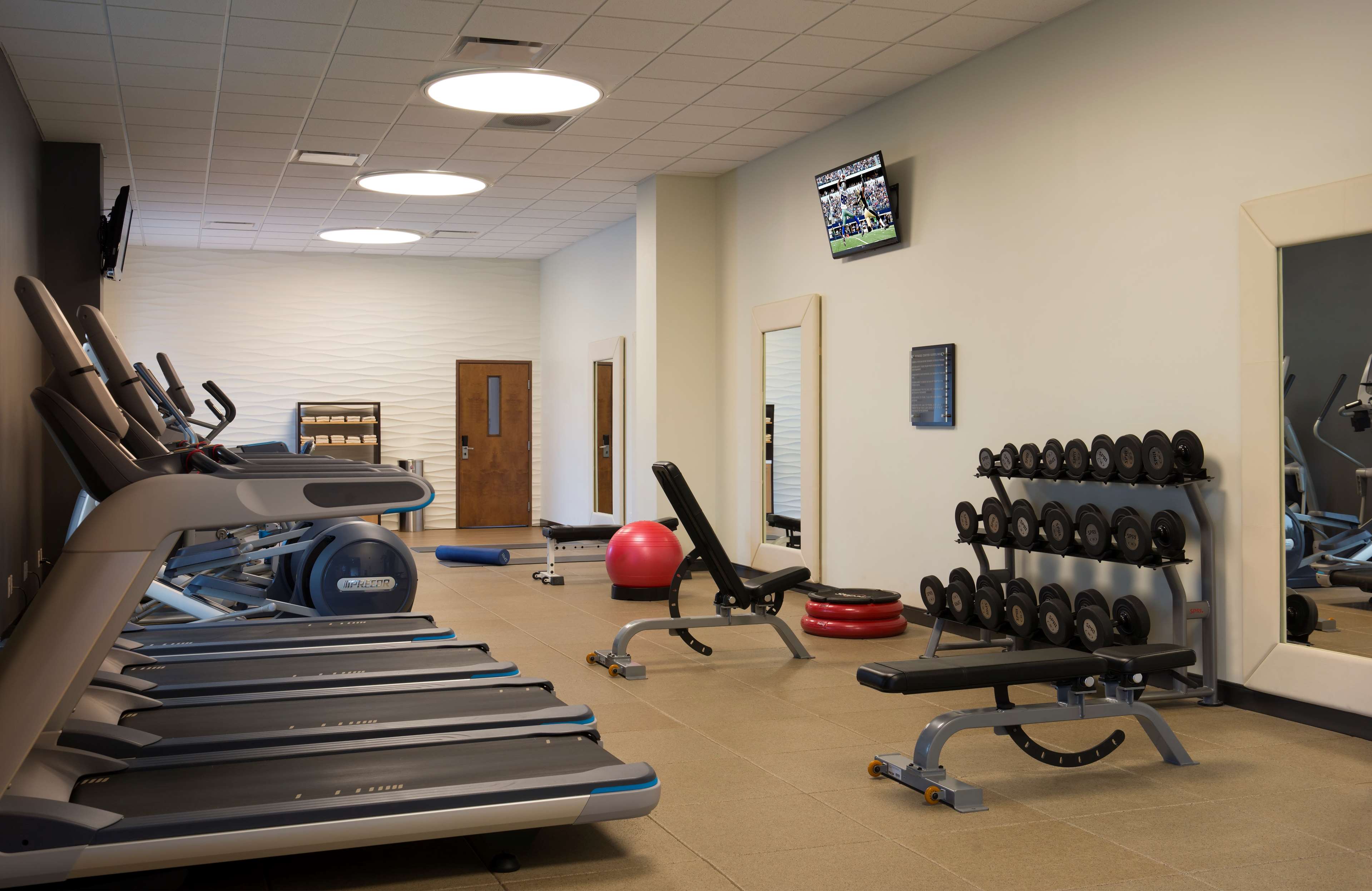 Health club  fitness center  gym