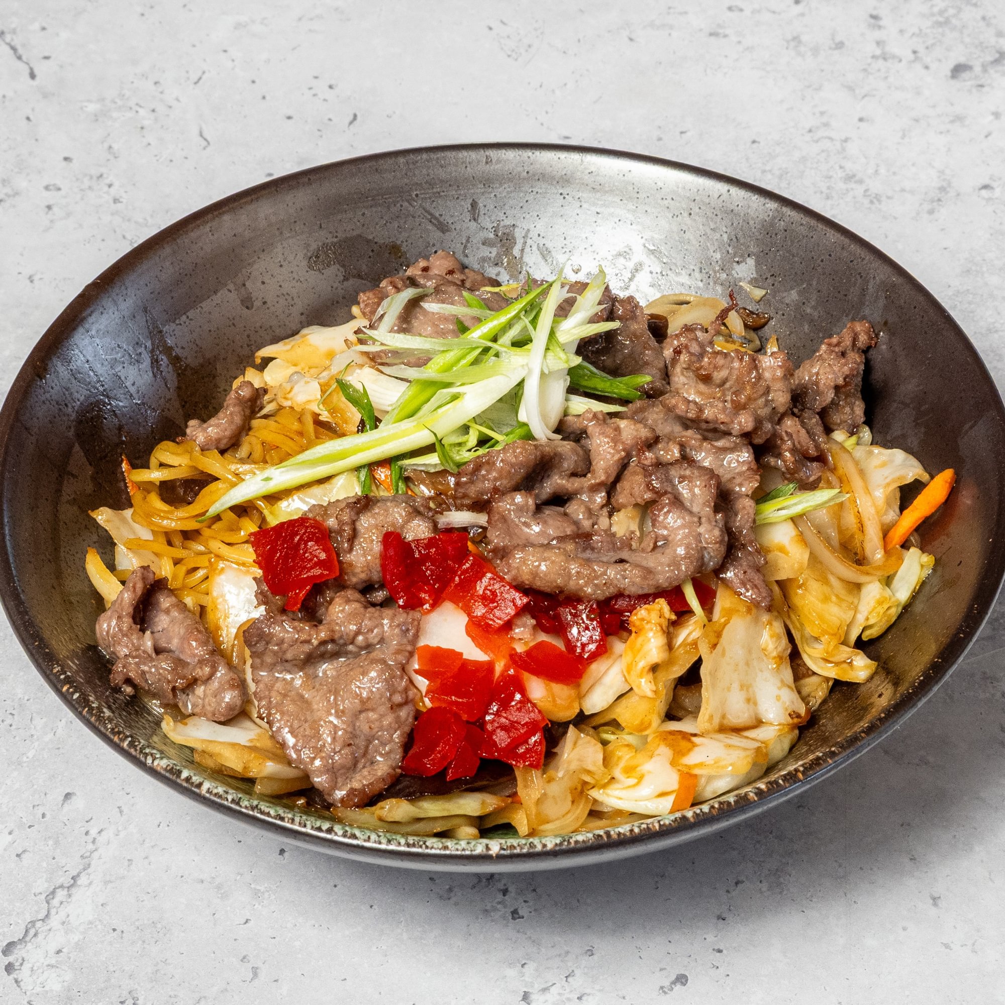 Beef Yaki Soba