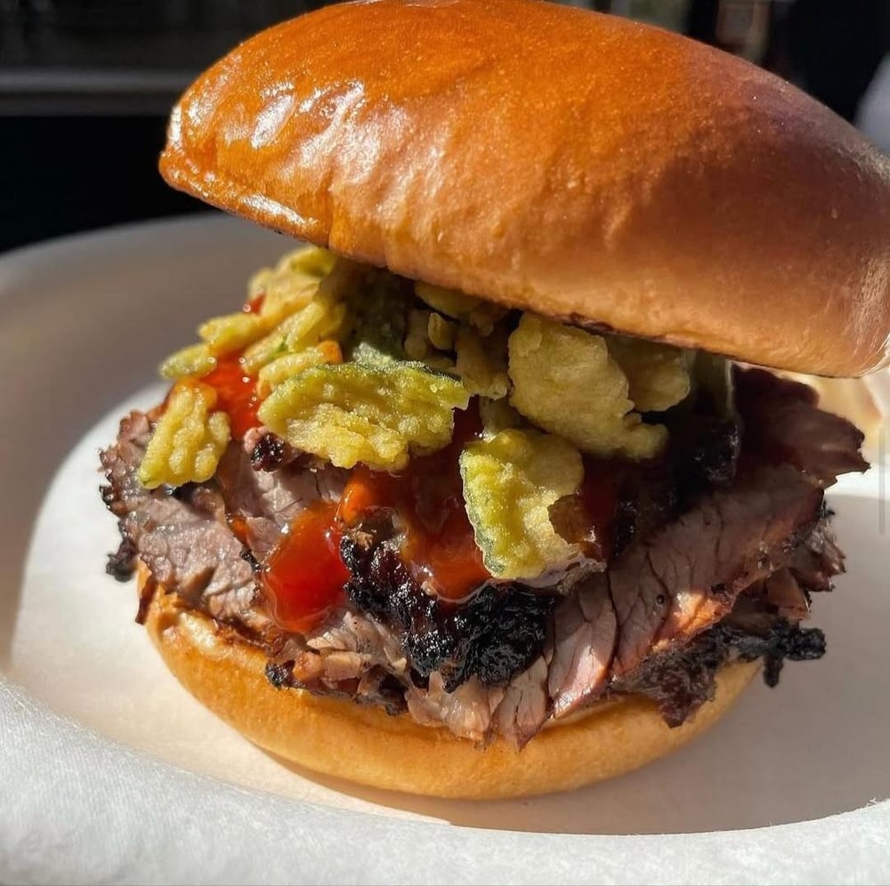 Smoked Tri Tip Sando