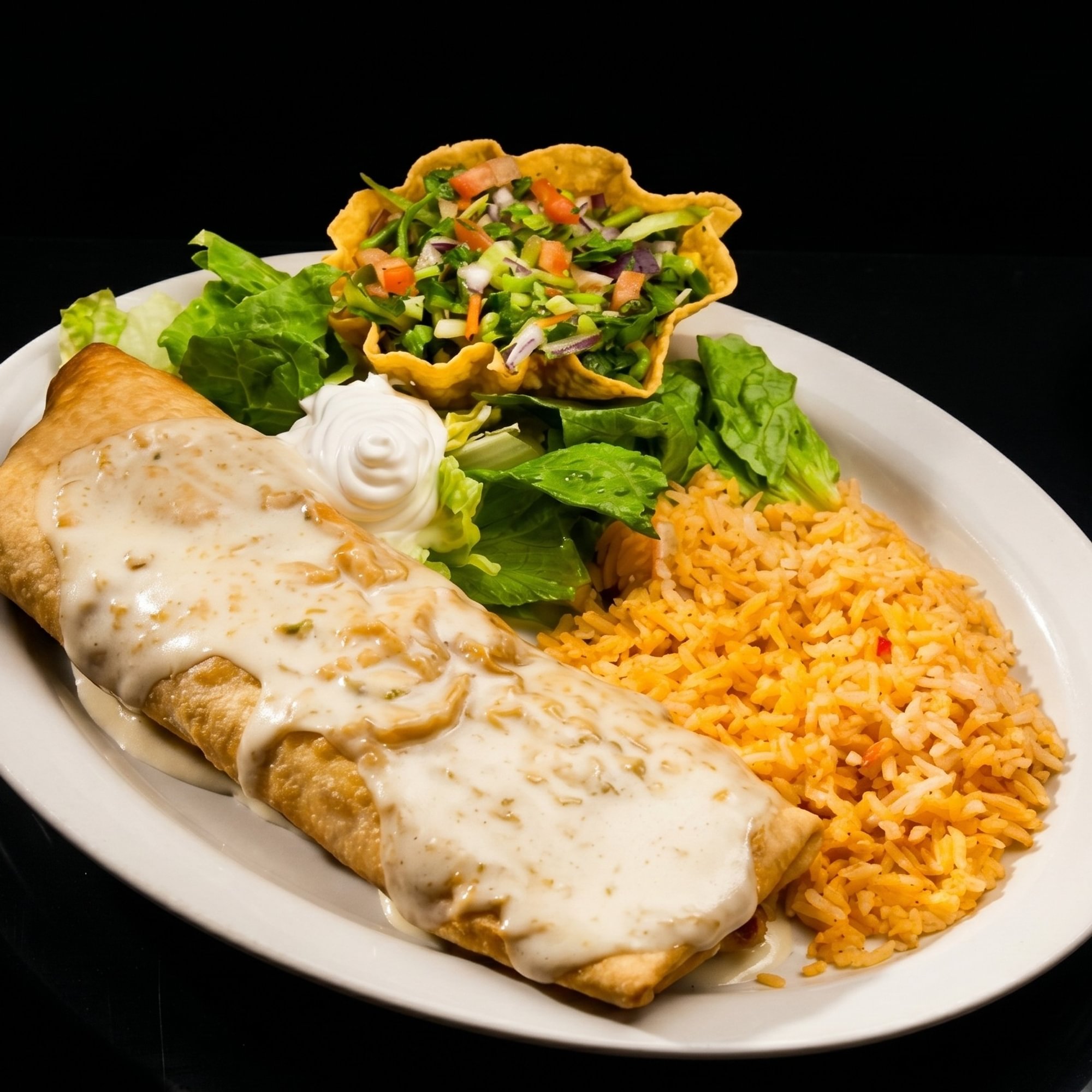 136. Vegetarian Chimichanga