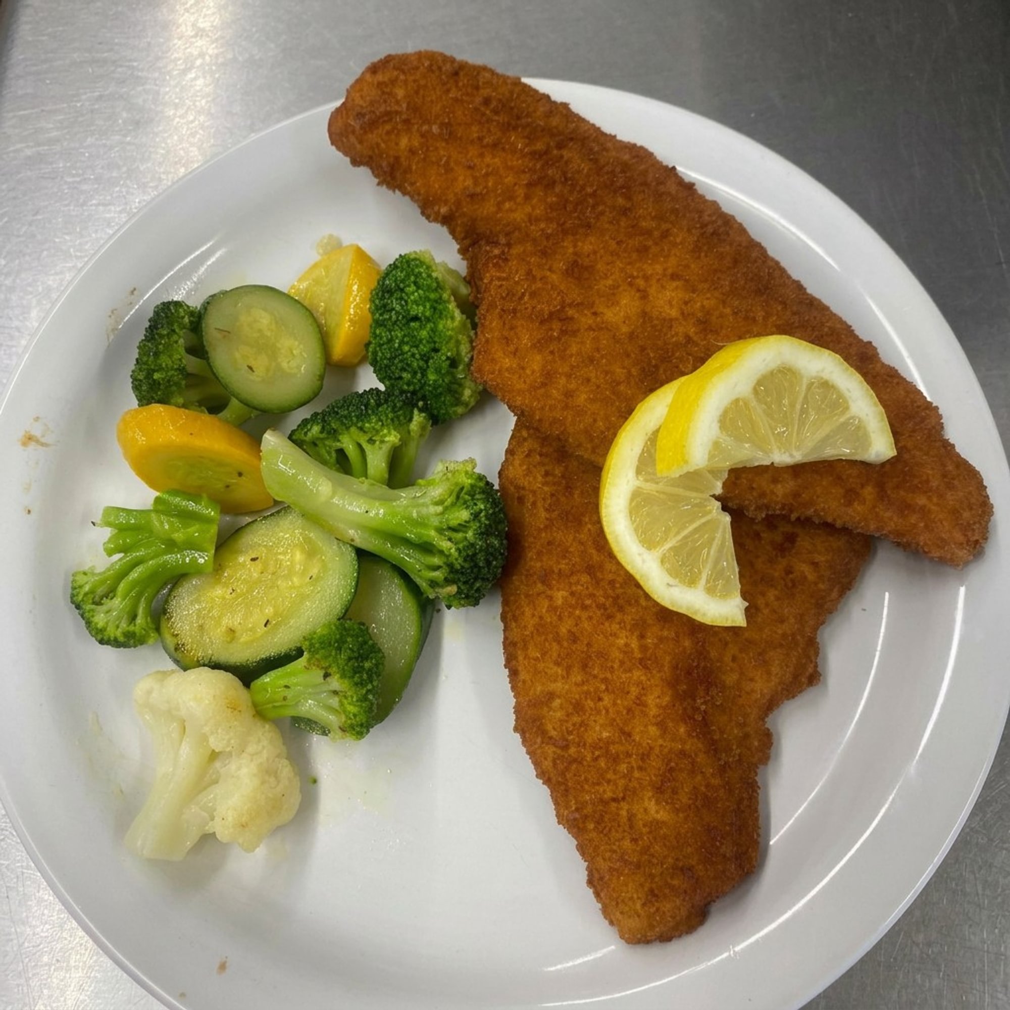 Fried Flounder