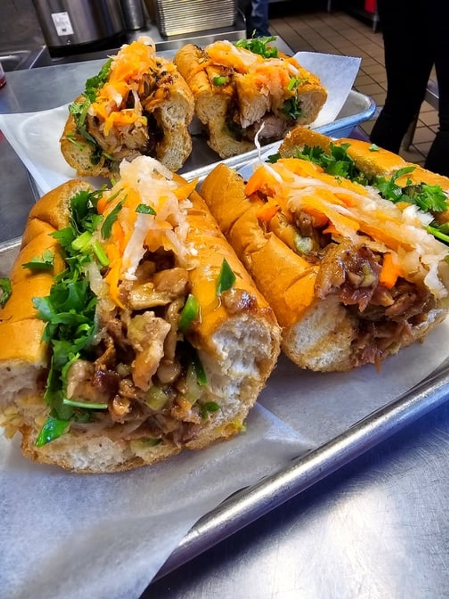Vietnamese BBQ Pork Banh Mi