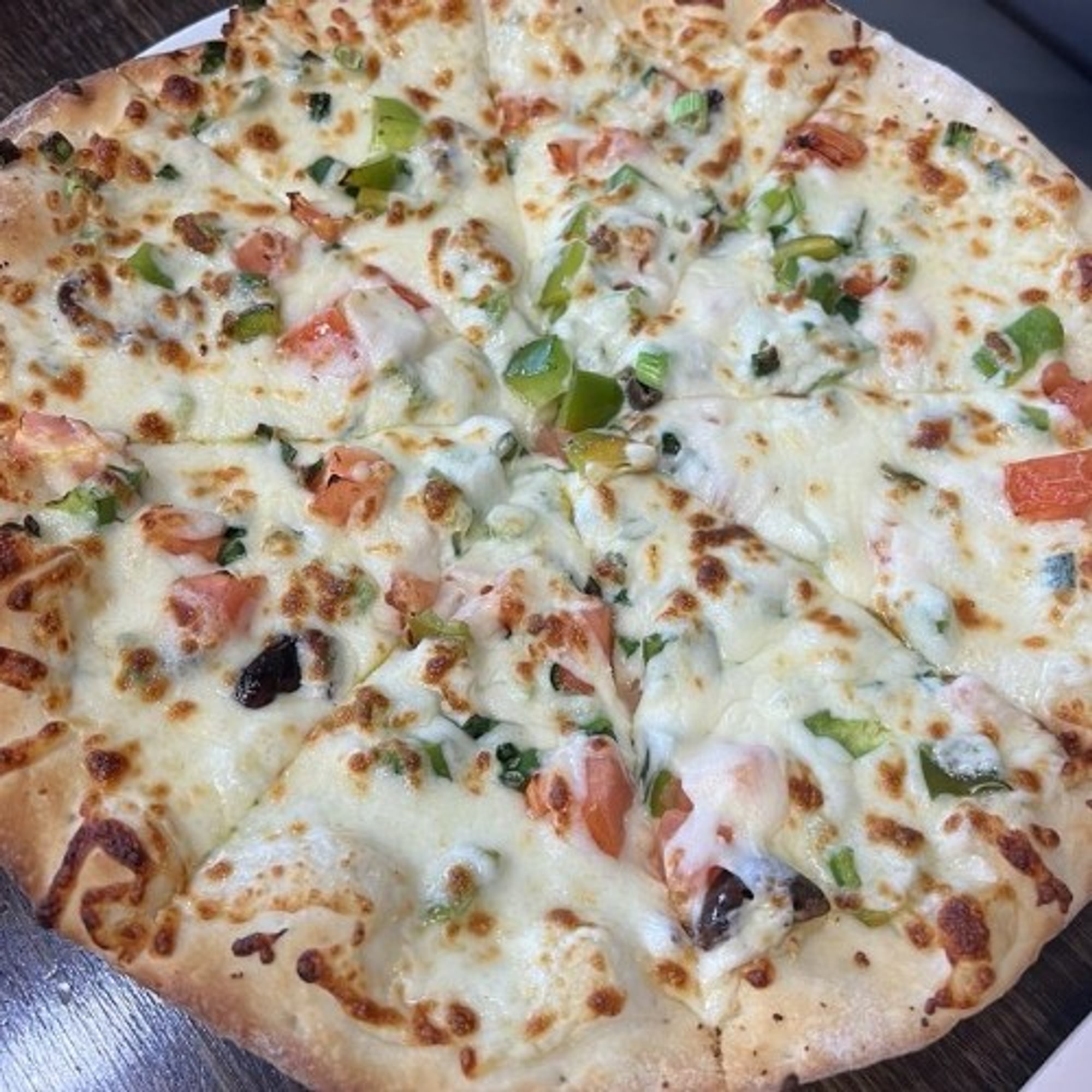 Mediterranean Vegetarian Pizza