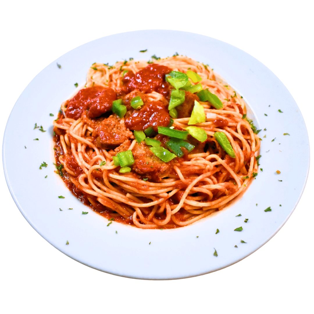 Spaghetti, Sausage, & Peppers