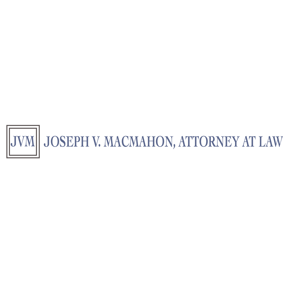 Joseph V. MacMahon, Attorney at Law Logo