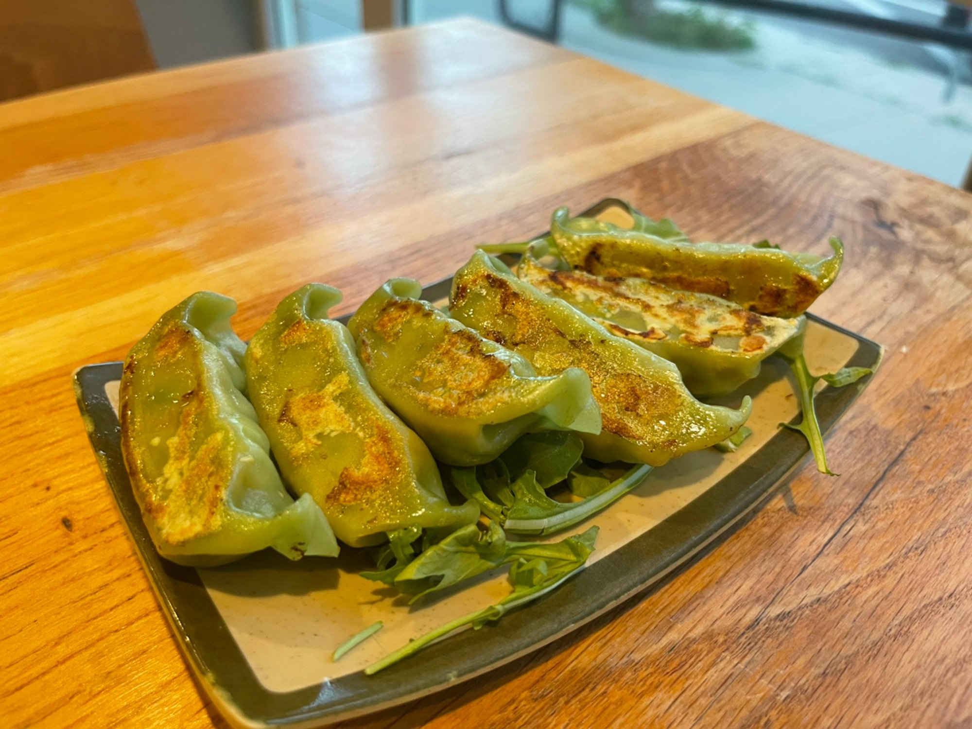 ￼ Vegetable Gyoza (6)