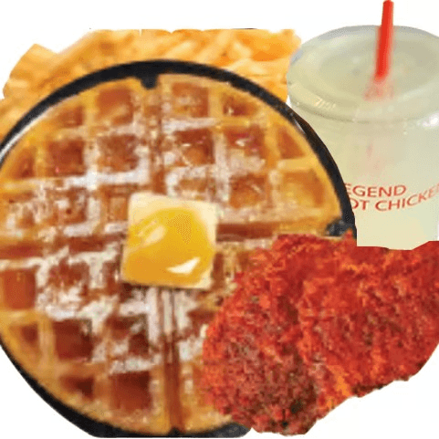 (COMBO#6) WAFFLE & TENDERS