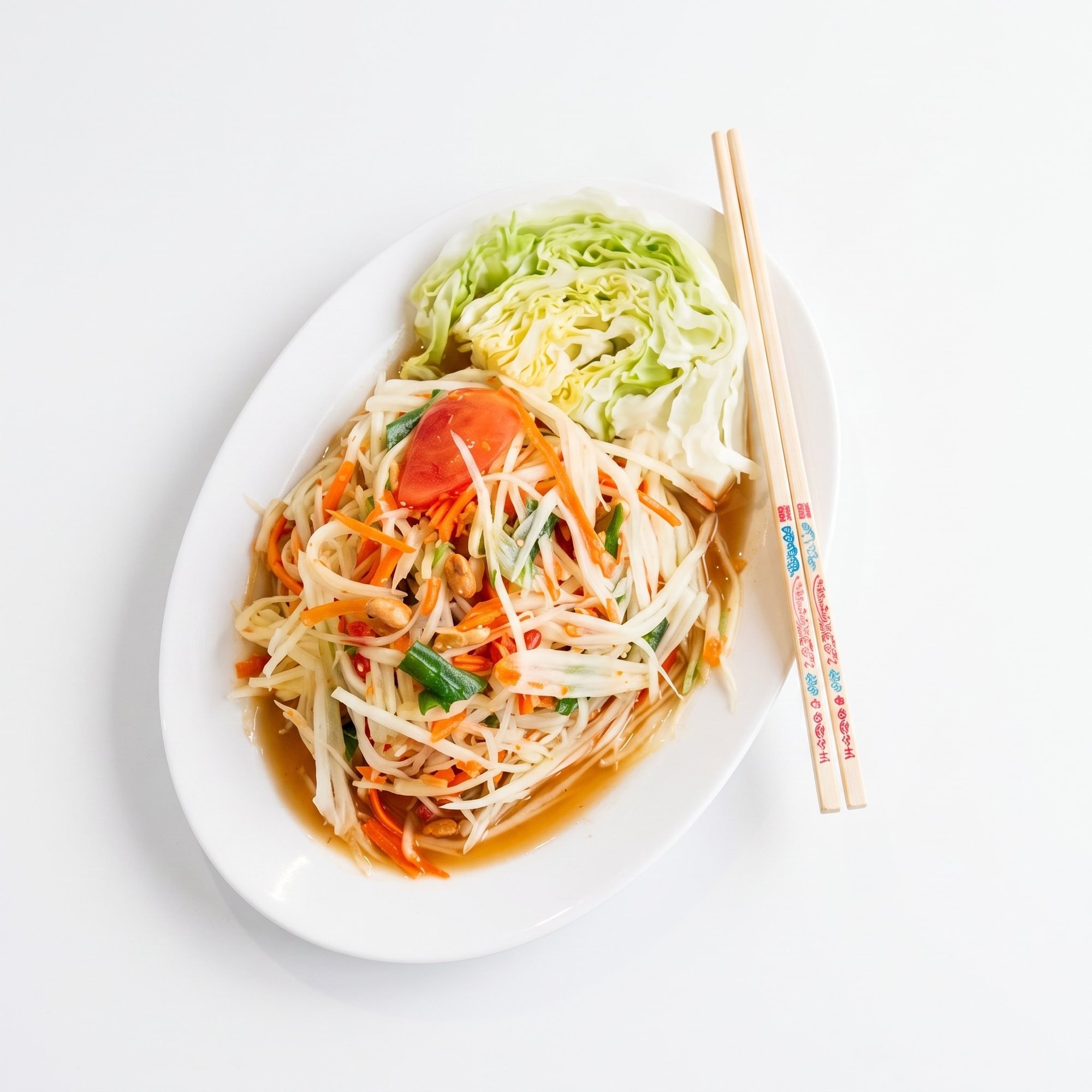 Vegetarian Papaya Salad