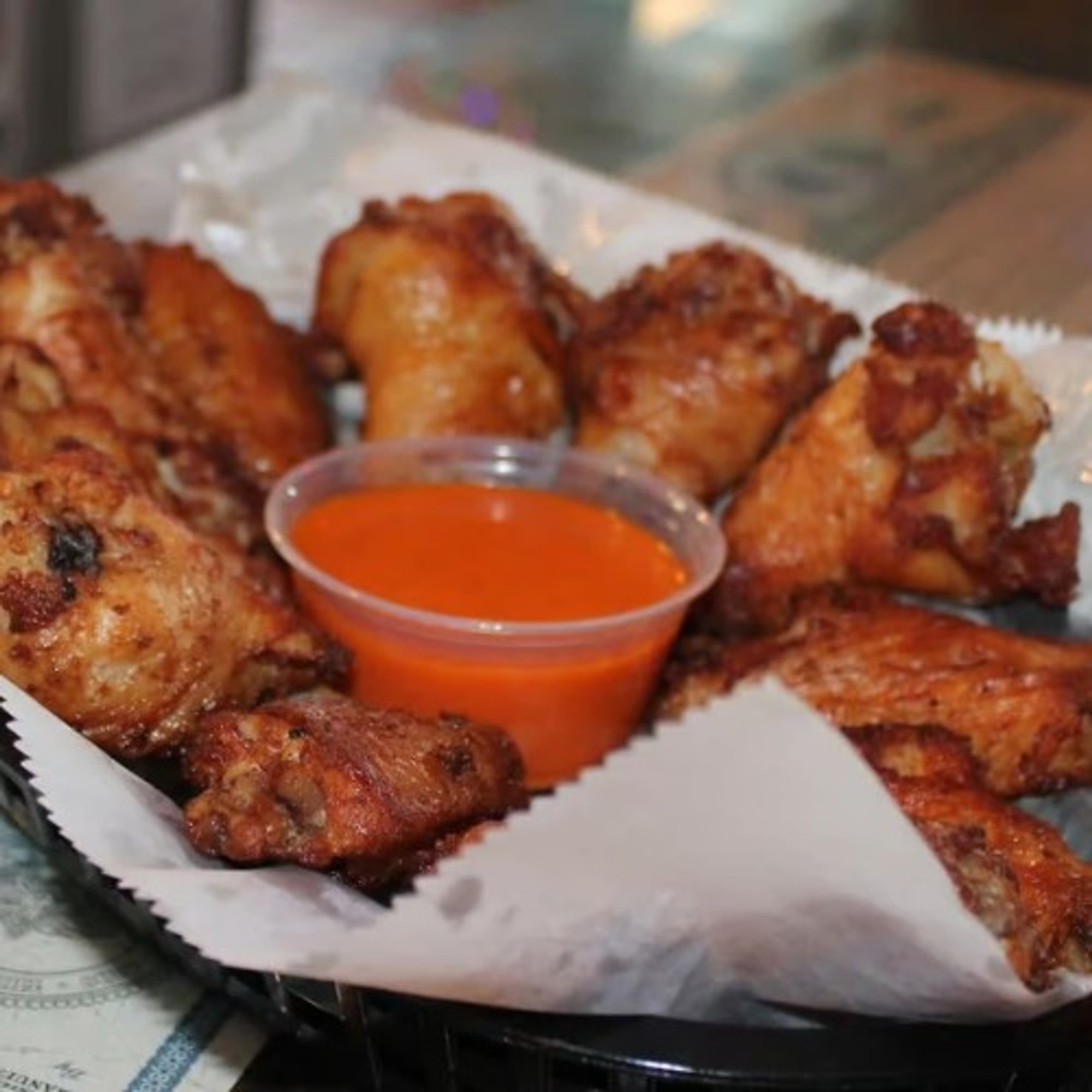 6 Roasted Chicken Wings