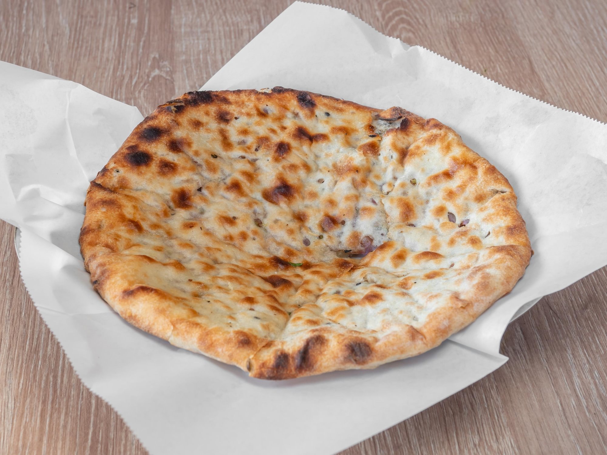 Potato Peas Kulcha