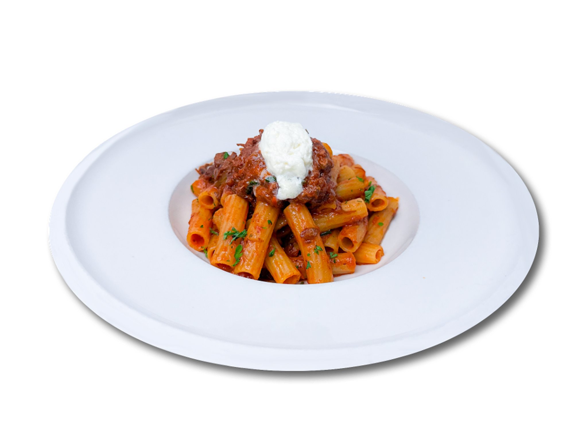 Rigatoni Al ragu di Ossobuco