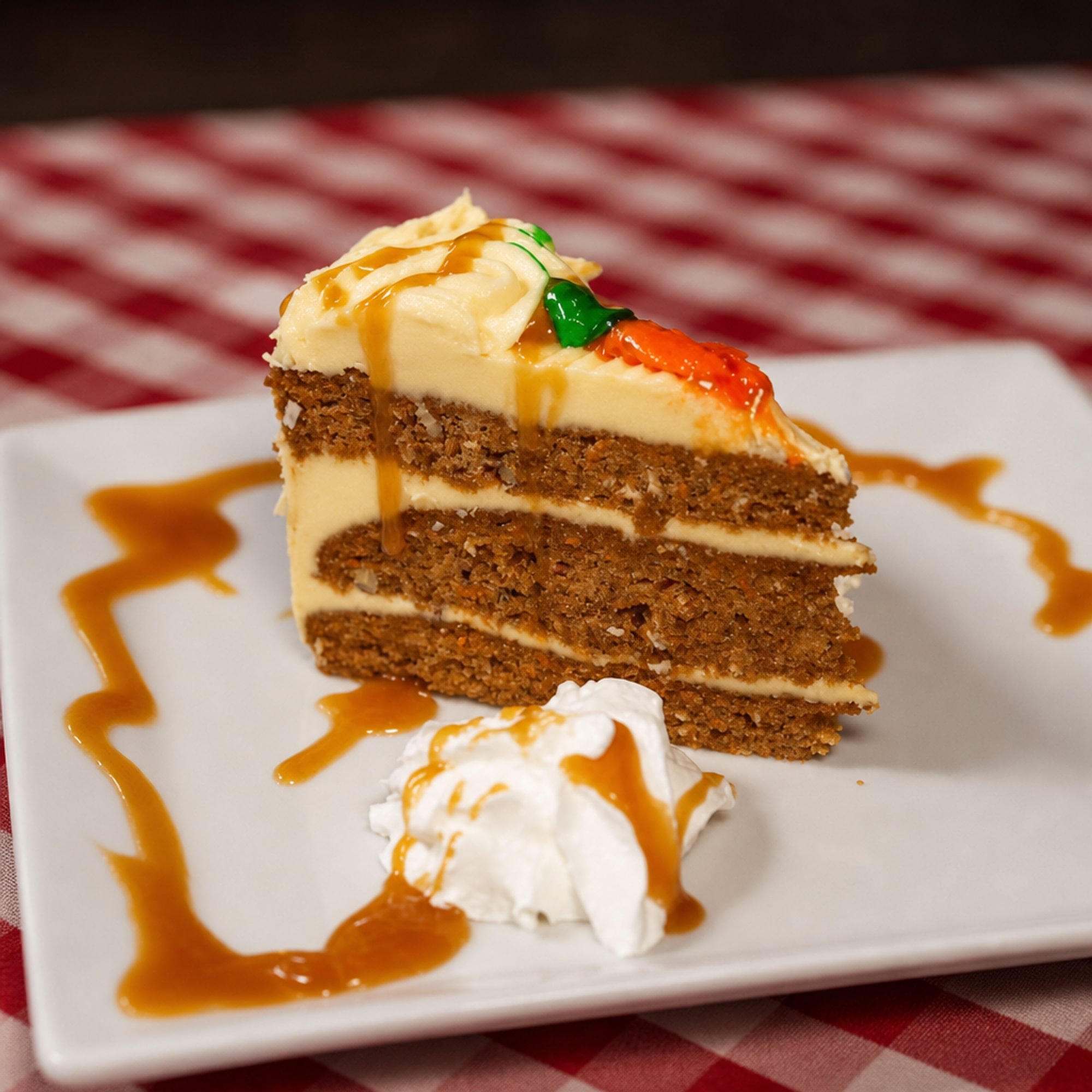 Carrot Cake Slice