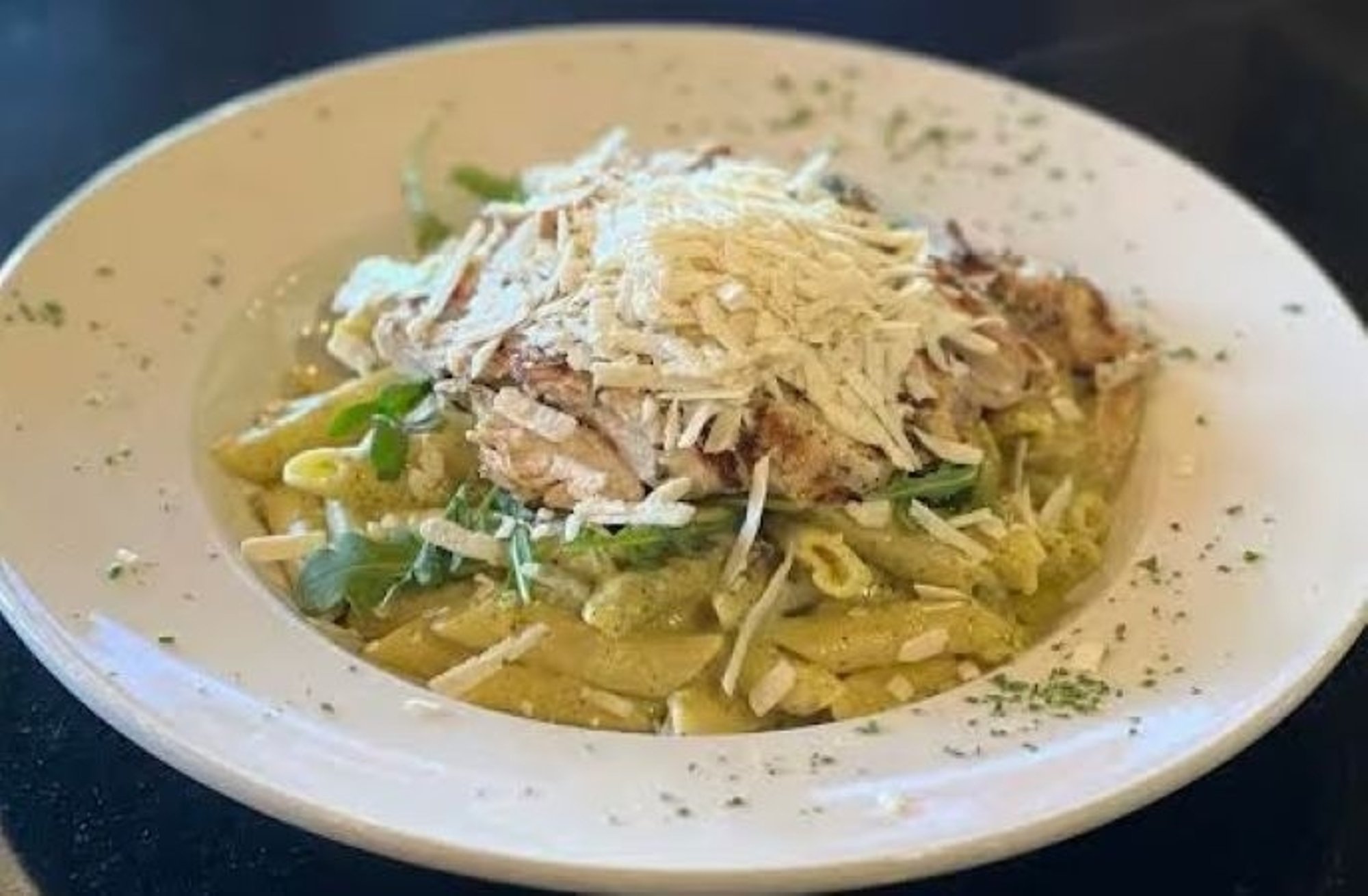 Chicken Mushroom Pesto