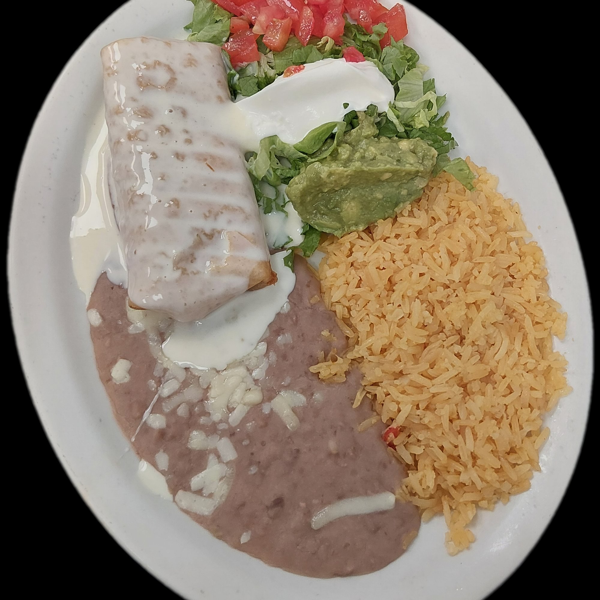 Lunch Chimichanga